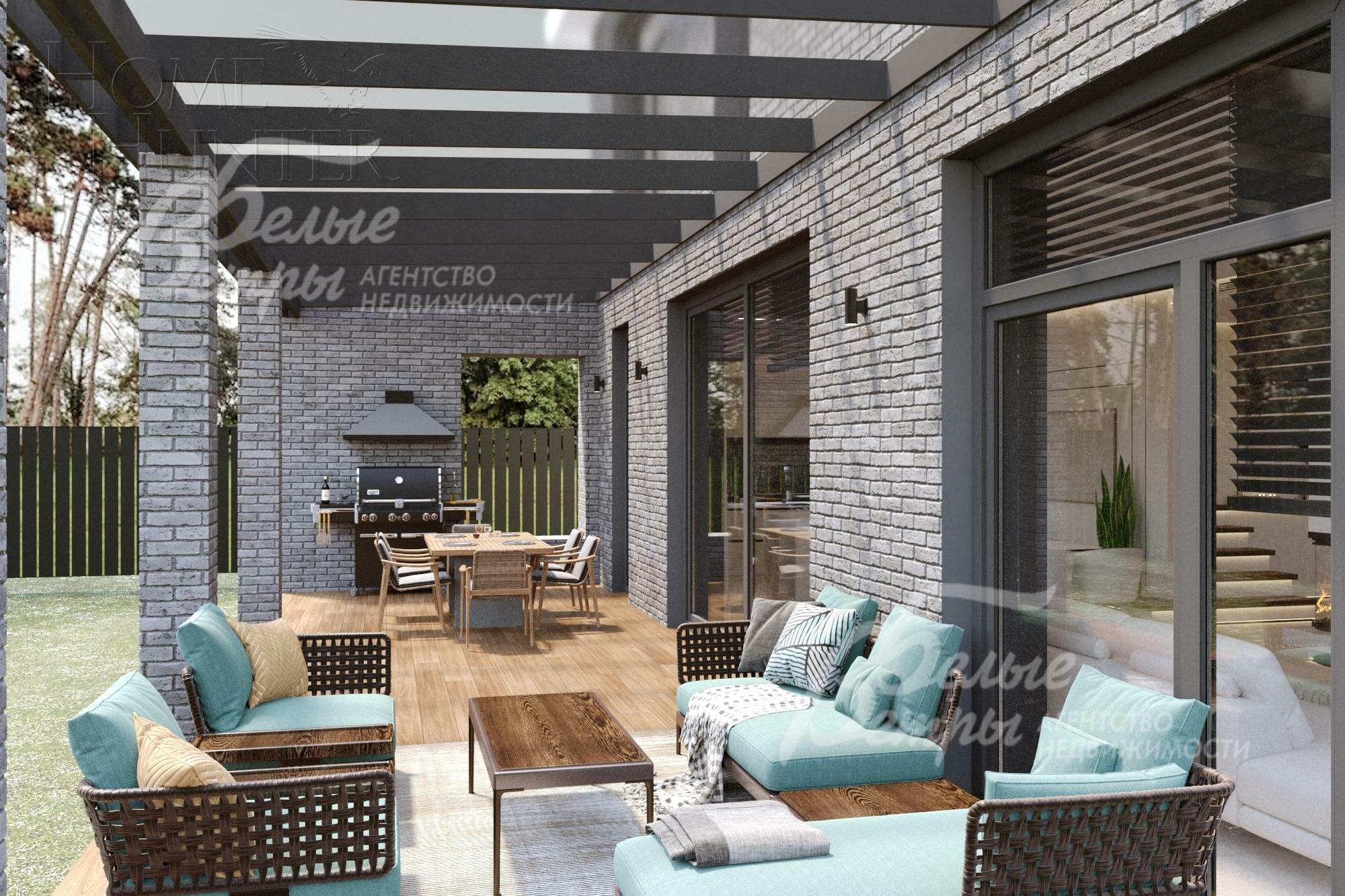 2-этажный коттедж 250 м² с отделкой