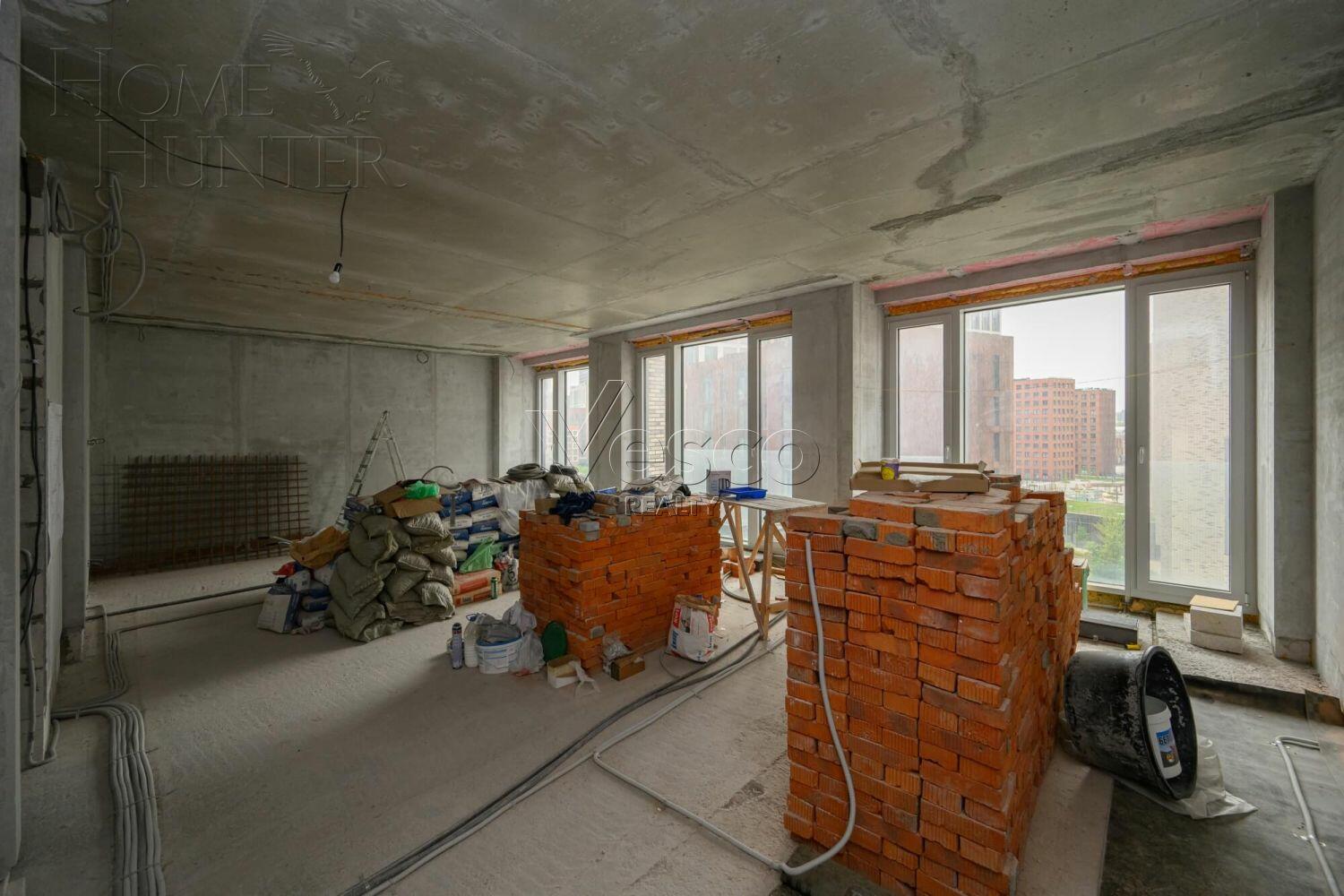 4-КОМН. КВАРТИРА БЕЗ ОТДЕЛКИ 146 М² НА 6 ЭТАЖЕ