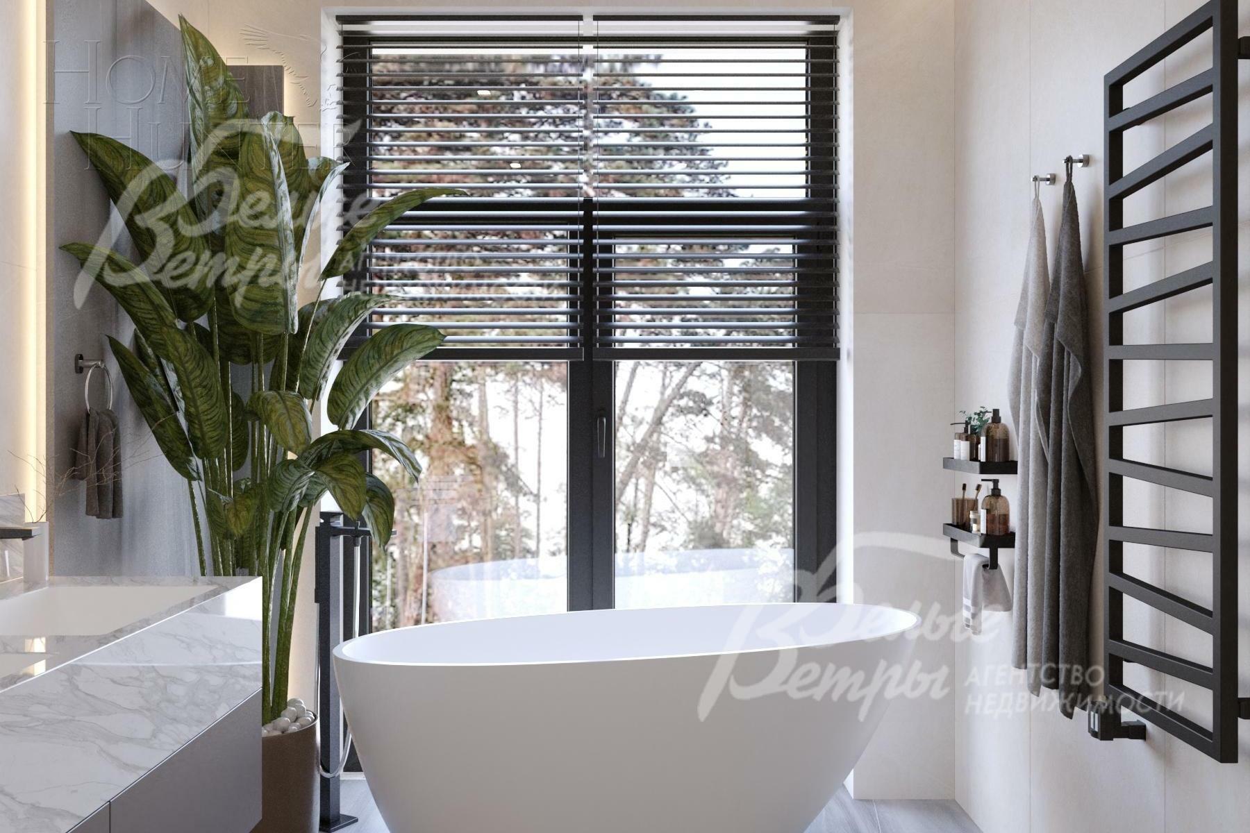 2-этажный коттедж 250 м² с отделкой