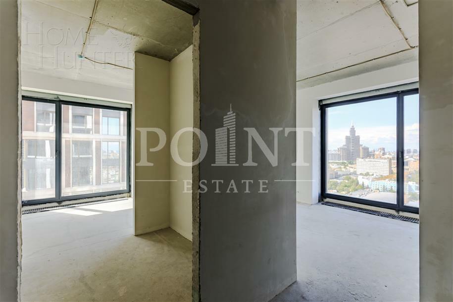 2-УРОВНЕВАЯ КВАРТИРА БЕЗ ОТДЕЛКИ 170 М² НА 20 ЭТАЖЕ