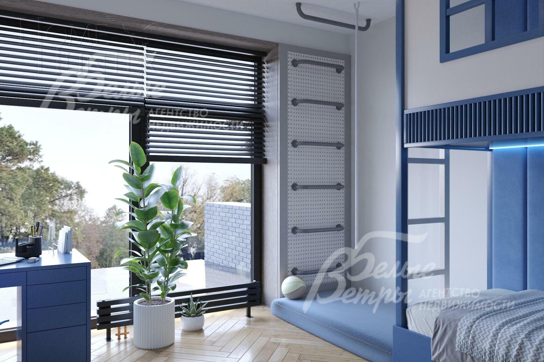 2-этажный коттедж 250 м² с отделкой