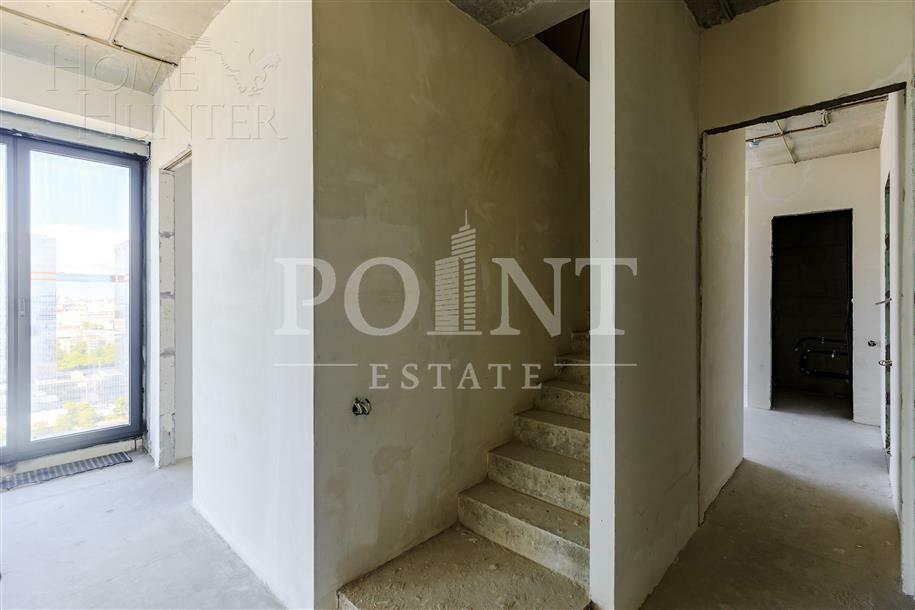 2-УРОВНЕВАЯ КВАРТИРА БЕЗ ОТДЕЛКИ 170 М² НА 20 ЭТАЖЕ