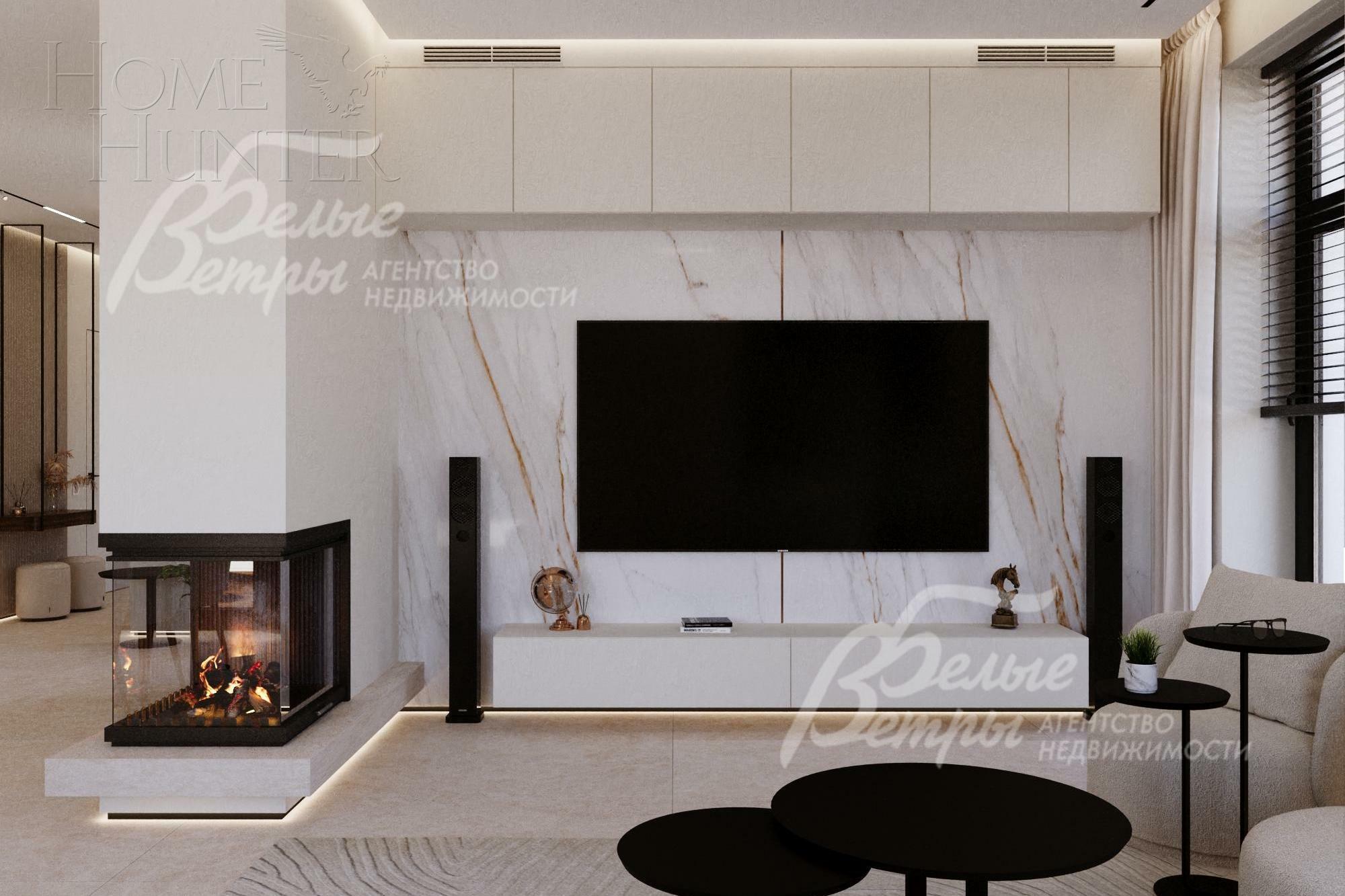 2-этажный коттедж 250 м² с отделкой