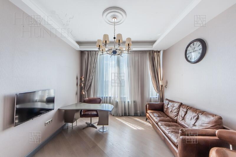 4-КОМН. КВАРТИРА С ОТДЕЛКОЙ 210.8 М² НА 21 ЭТАЖЕ