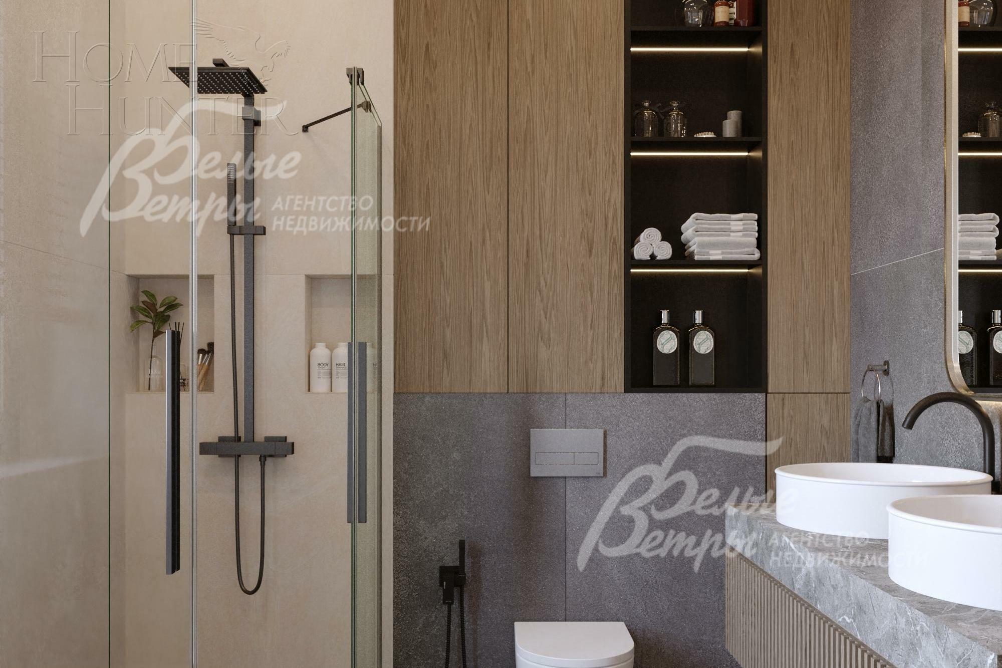 2-этажный коттедж 250 м² с отделкой