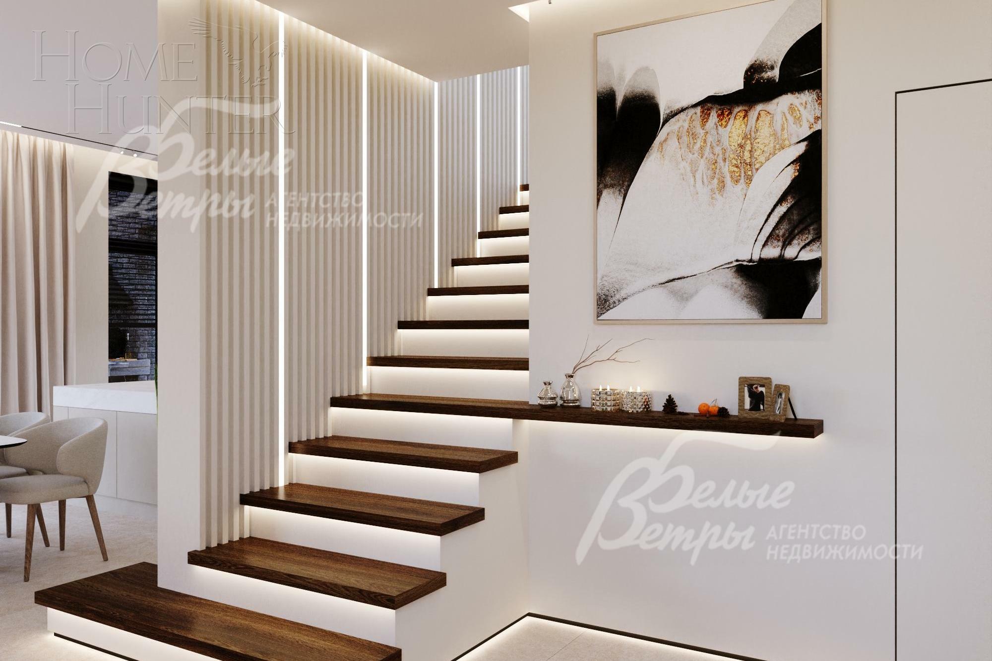 2-этажный коттедж 250 м² с отделкой