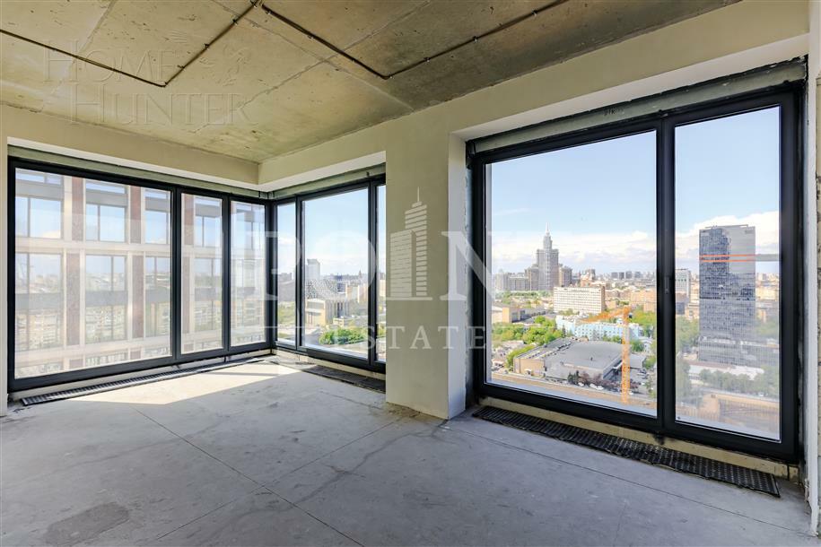 2-УРОВНЕВАЯ КВАРТИРА БЕЗ ОТДЕЛКИ 170 М² НА 20 ЭТАЖЕ