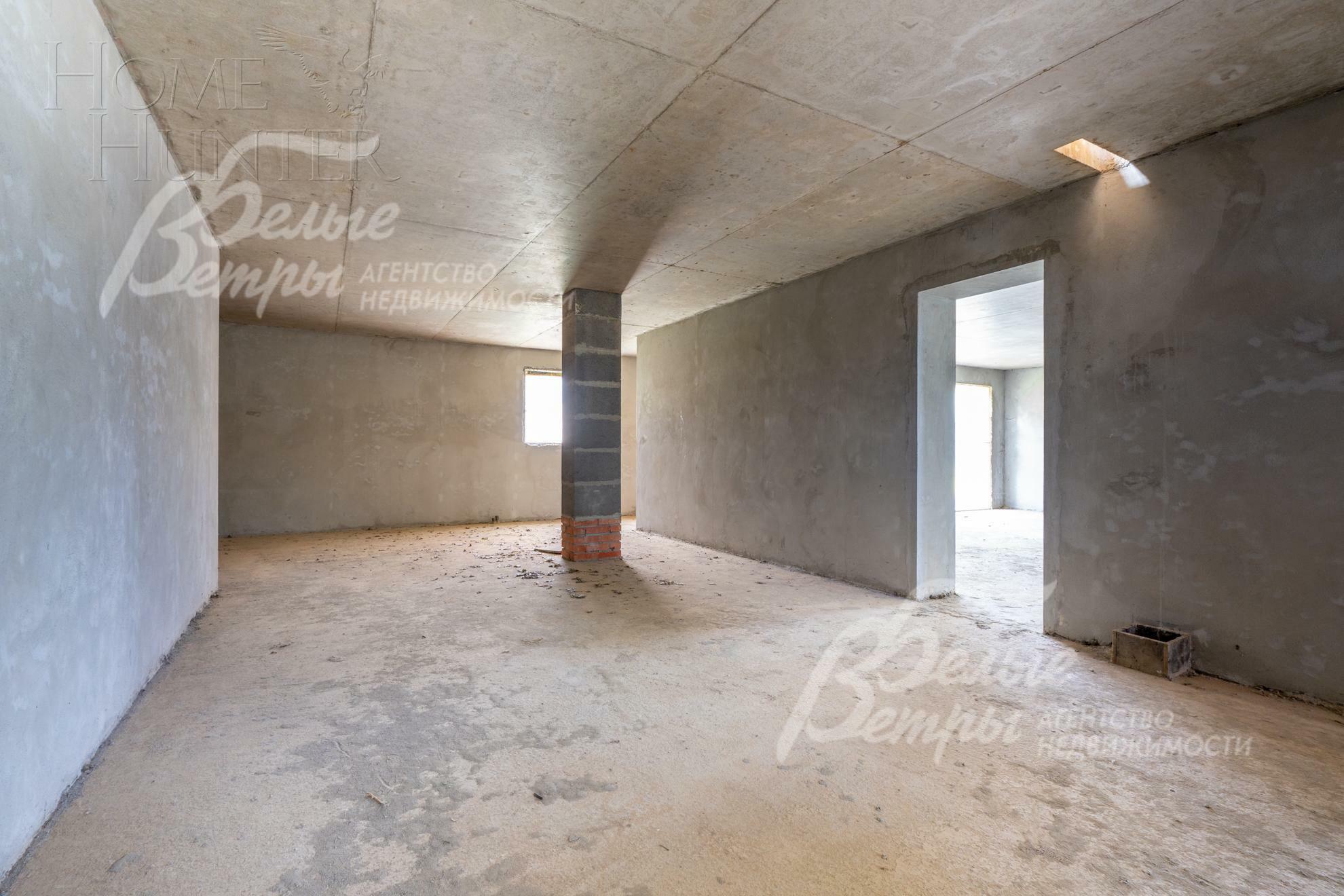 2-этажный коттедж 495 м² без отделки