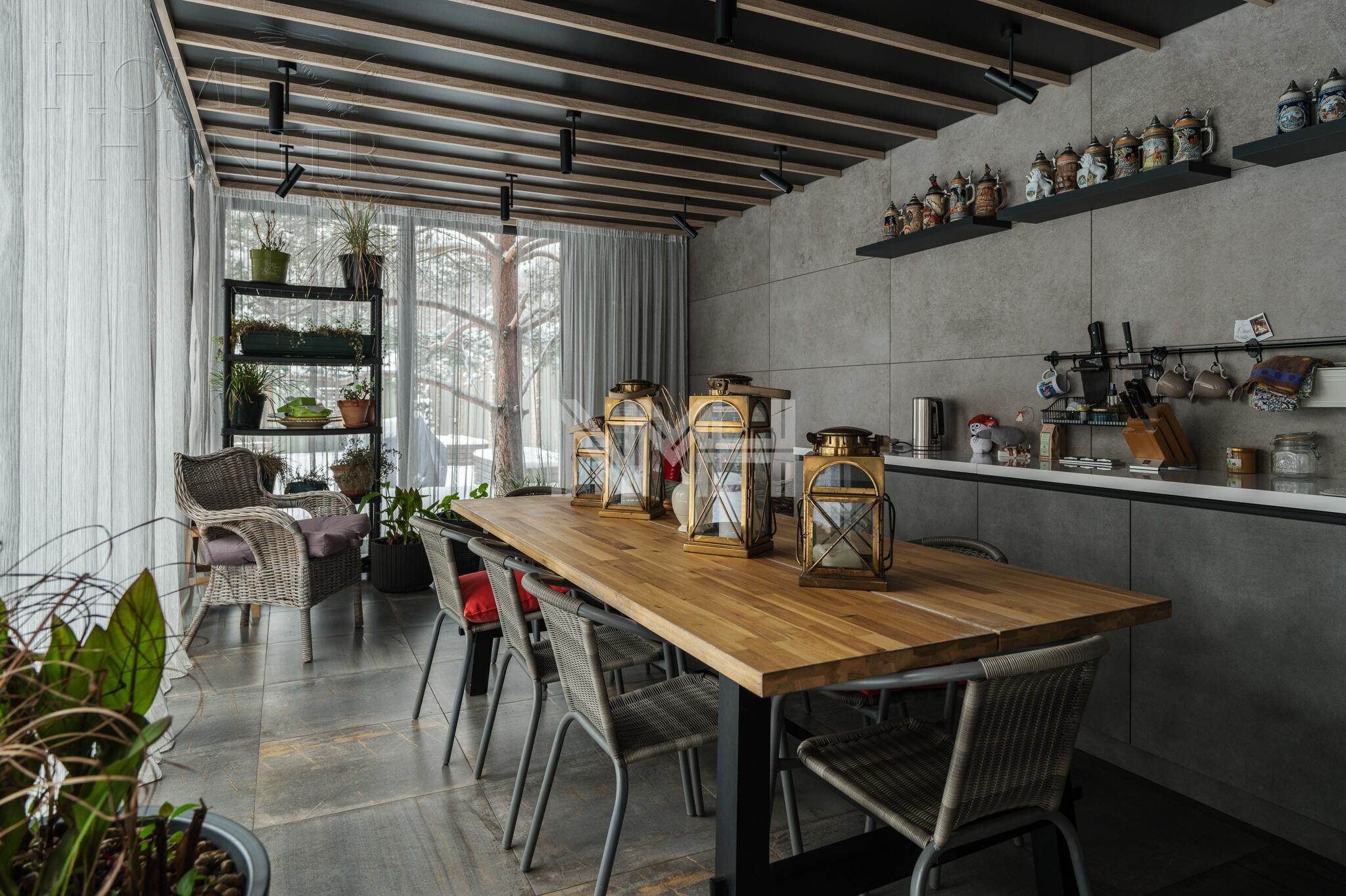 2-этажный коттедж 700 м² с отделкой