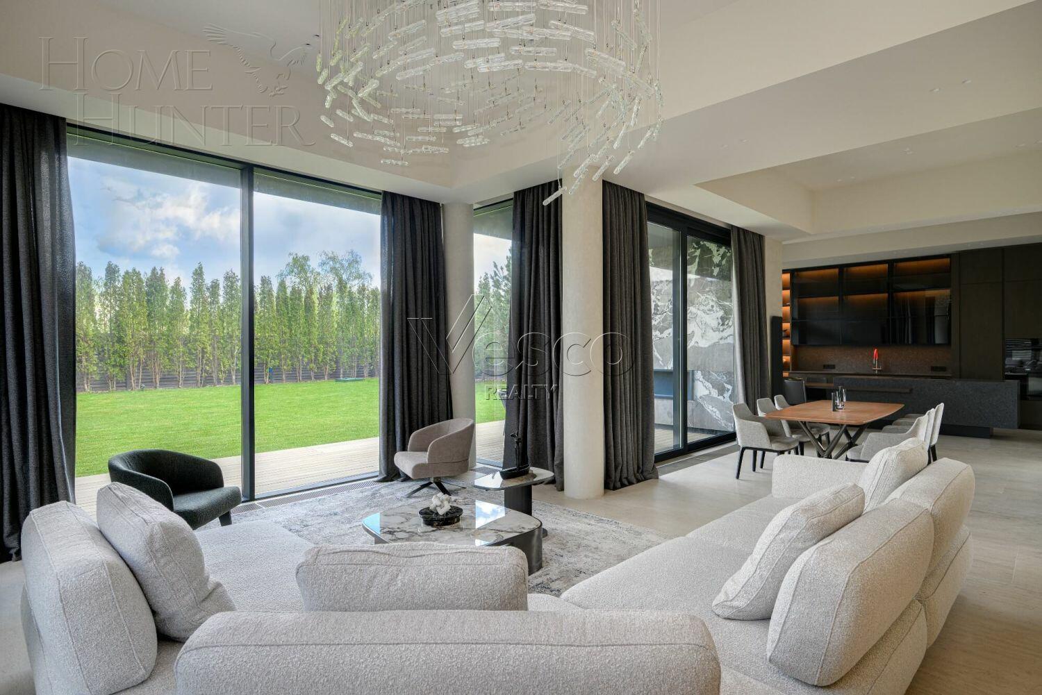 2-этажный коттедж 663 м² с отделкой