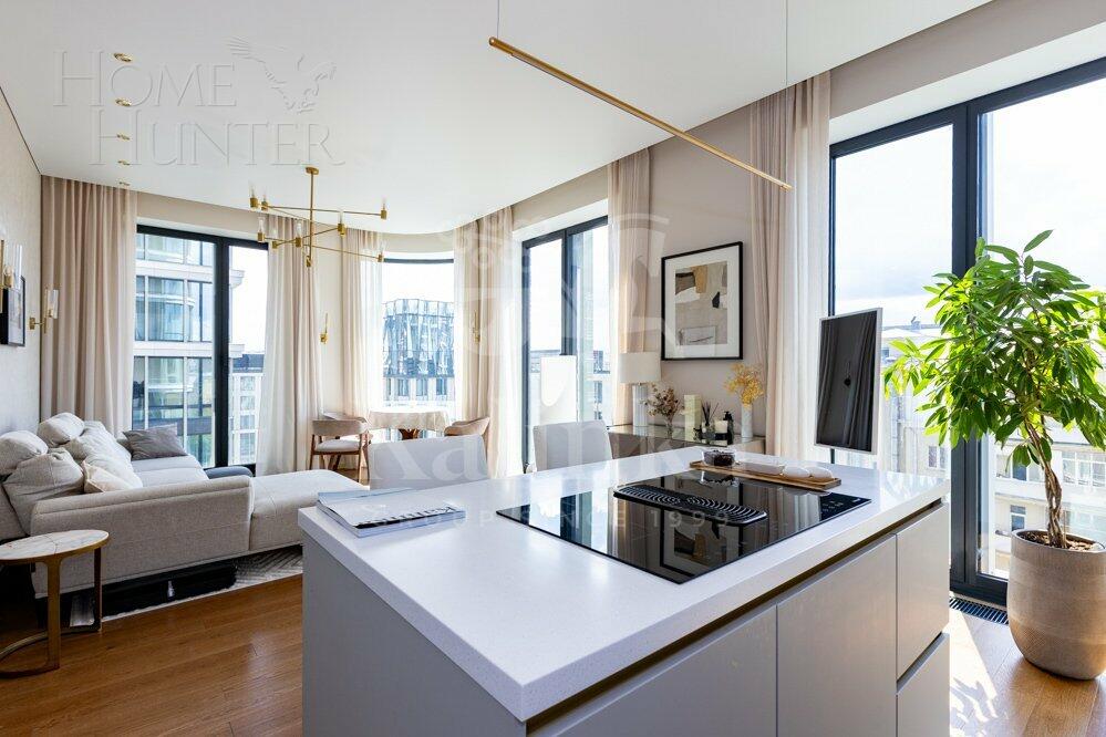 3-КОМН. АПАРТАМЕНТЫ С ОТДЕЛКОЙ 84.9 М² НА 9 ЭТАЖЕ