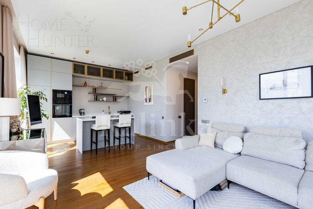 3-КОМН. АПАРТАМЕНТЫ С ОТДЕЛКОЙ 84.9 М² НА 9 ЭТАЖЕ