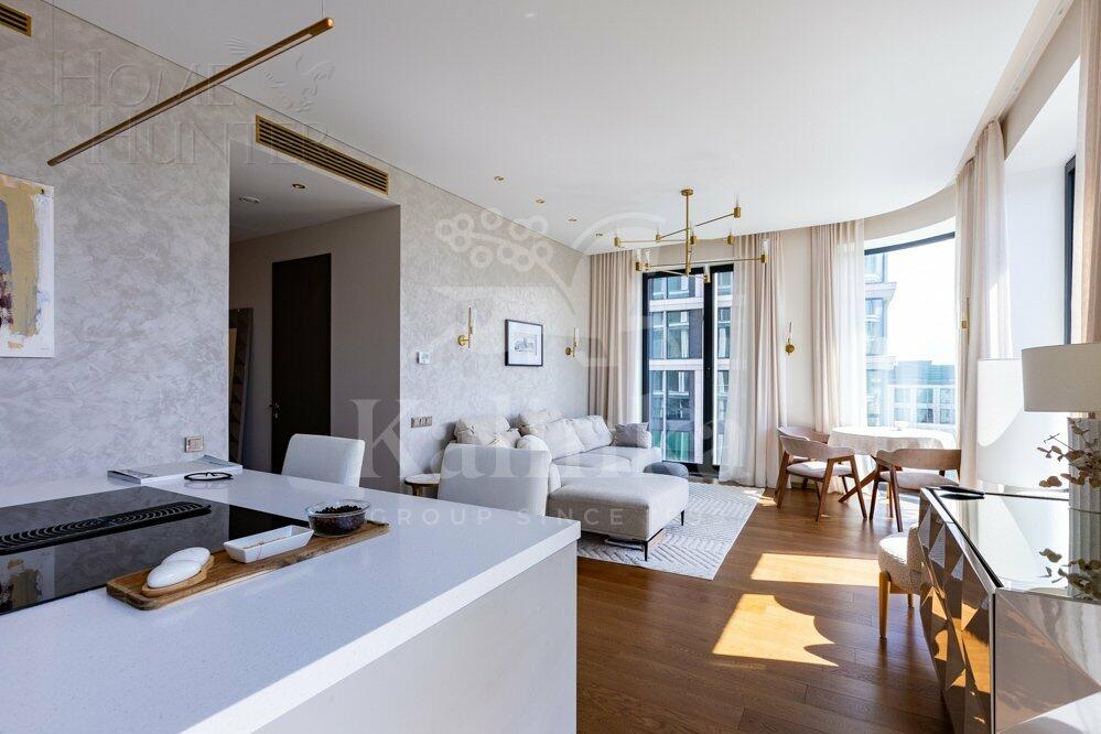 3-КОМН. АПАРТАМЕНТЫ С ОТДЕЛКОЙ 84.9 М² НА 9 ЭТАЖЕ