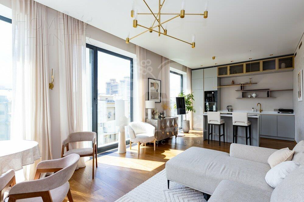 3-КОМН. АПАРТАМЕНТЫ С ОТДЕЛКОЙ 84.9 М² НА 9 ЭТАЖЕ