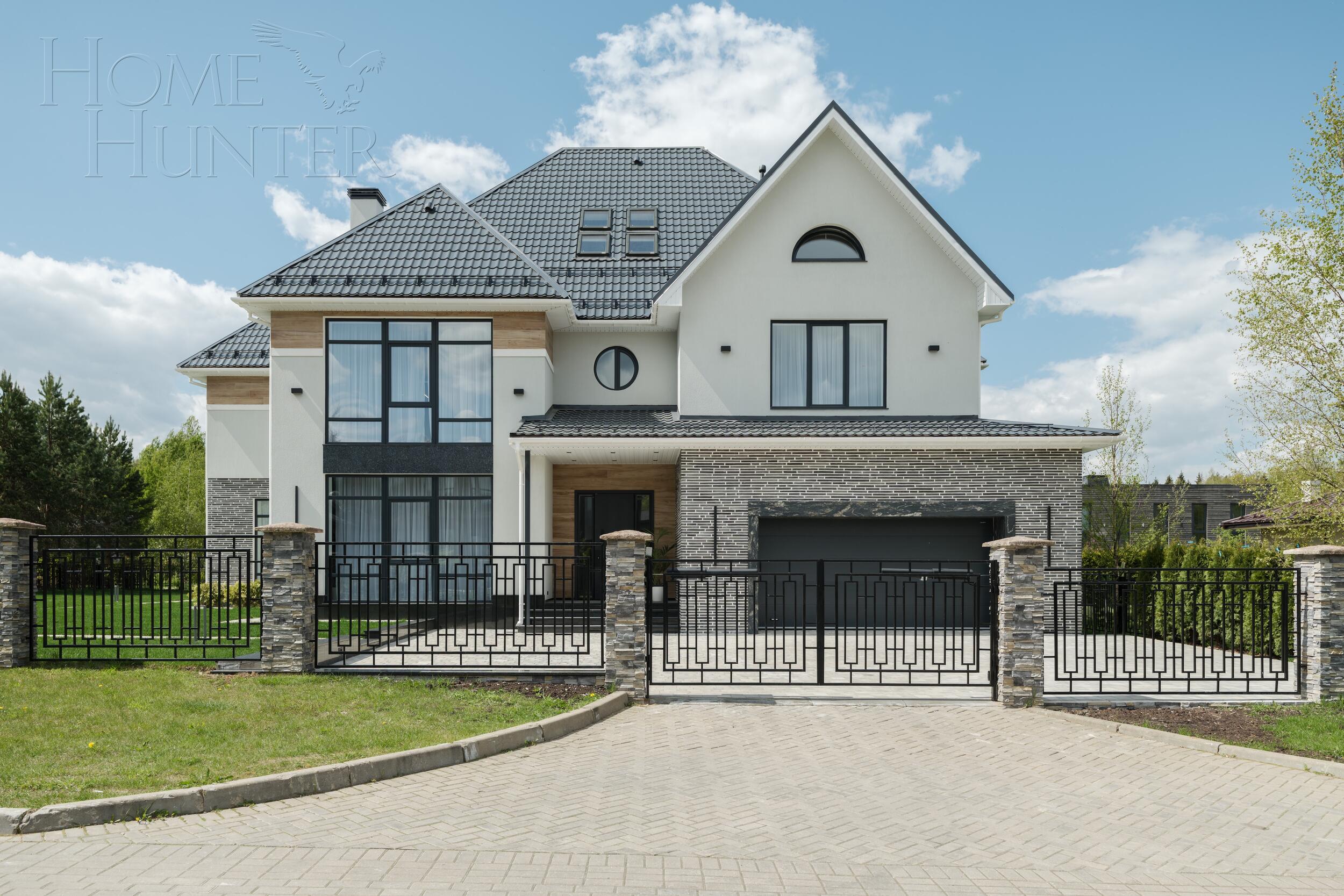 2-этажный коттедж 600 м² с отделкой