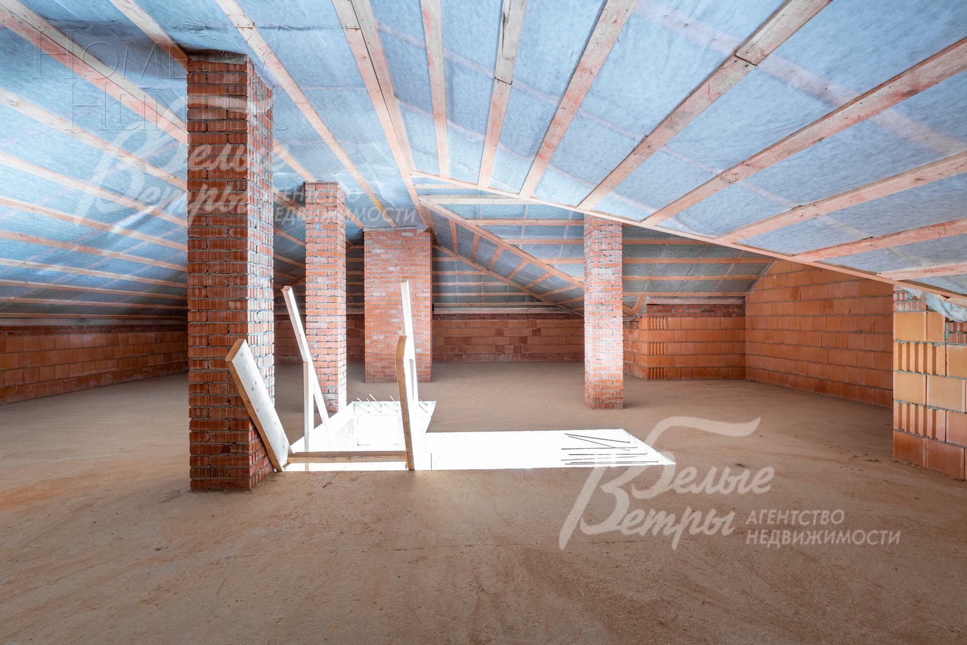 2-этажный коттедж 495 м² без отделки