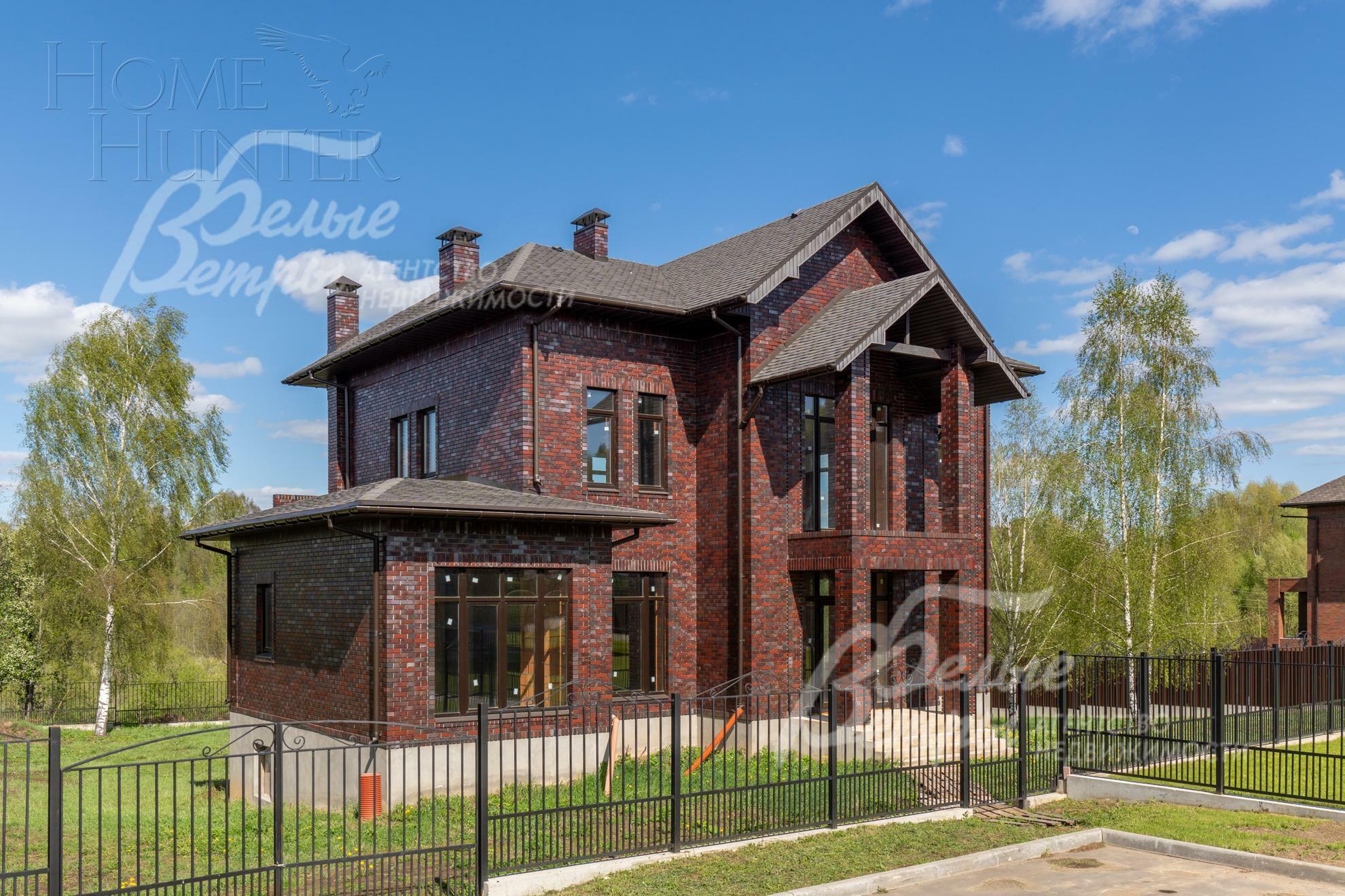 2-этажный коттедж 495 м² без отделки