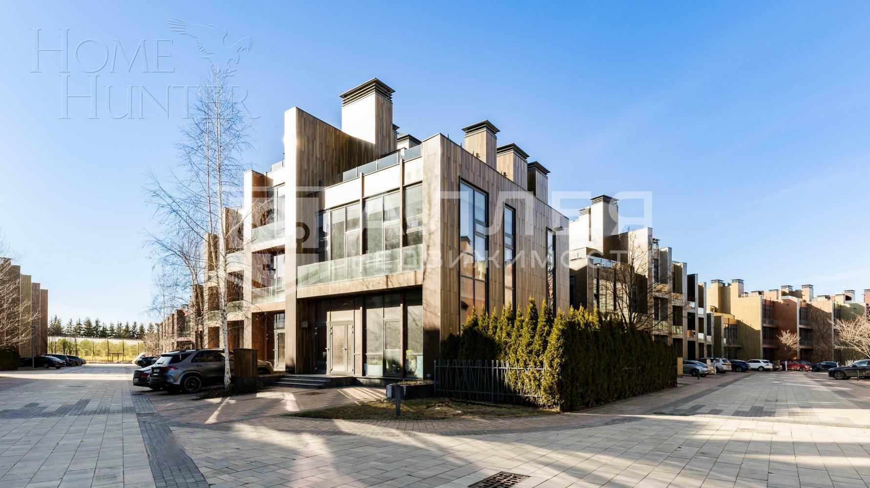 3-этажный таунхаус 170 м² без отделки