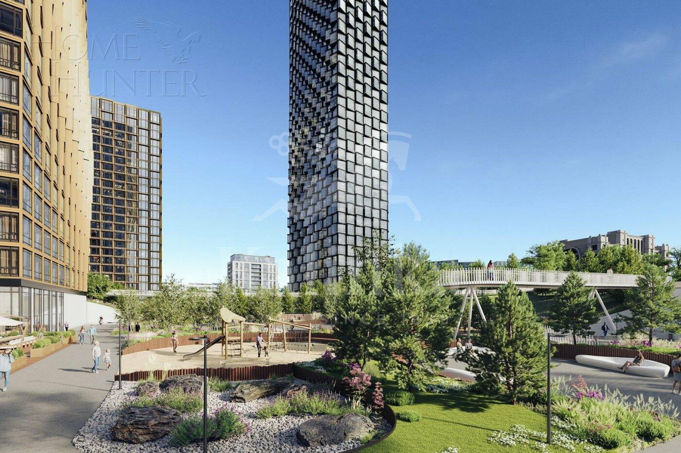 4-КОМН. КВАРТИРА БЕЗ ОТДЕЛКИ 123.8 М² НА 13 ЭТАЖЕ