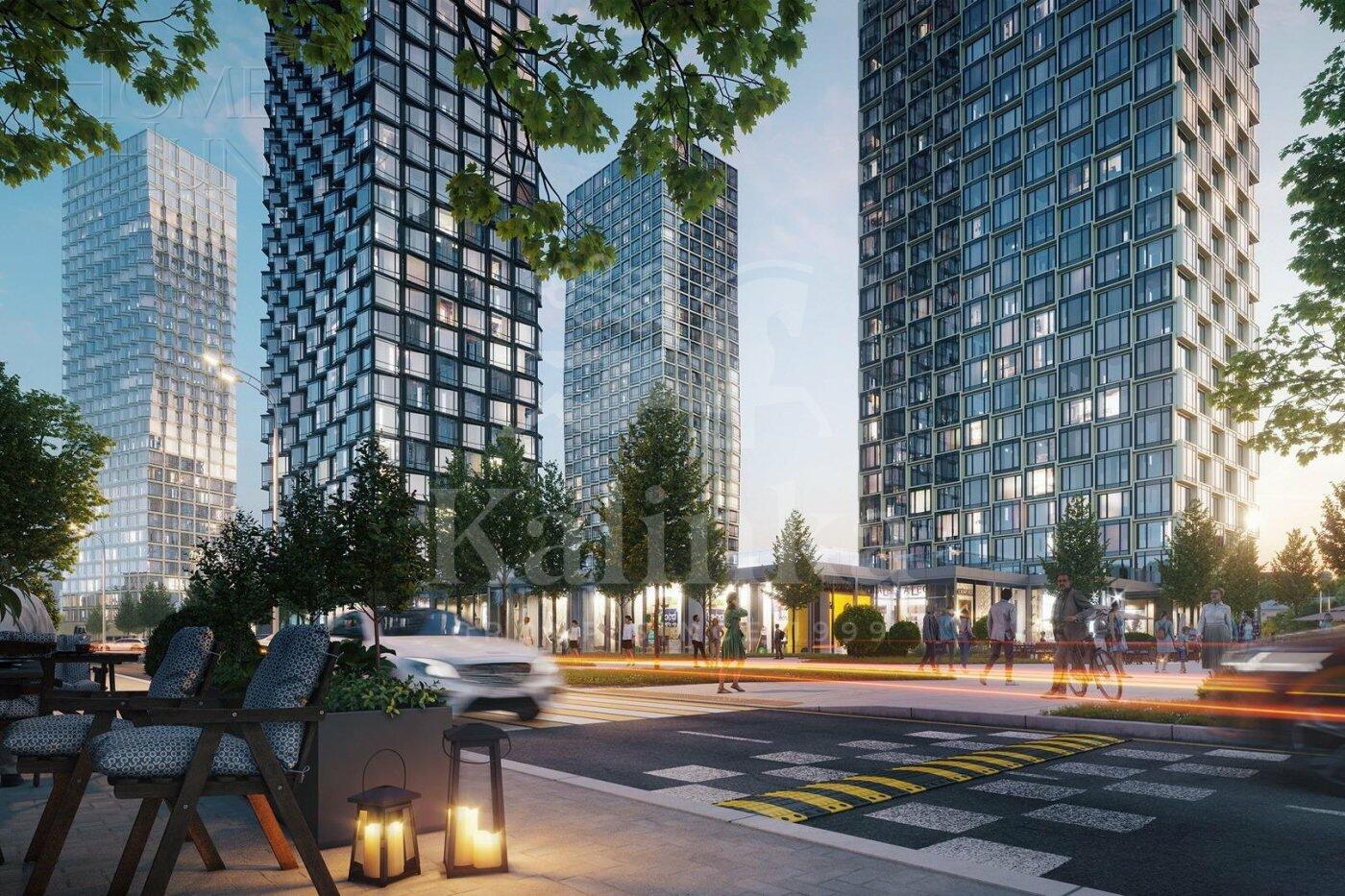 4-КОМН. КВАРТИРА БЕЗ ОТДЕЛКИ 123.8 М² НА 13 ЭТАЖЕ