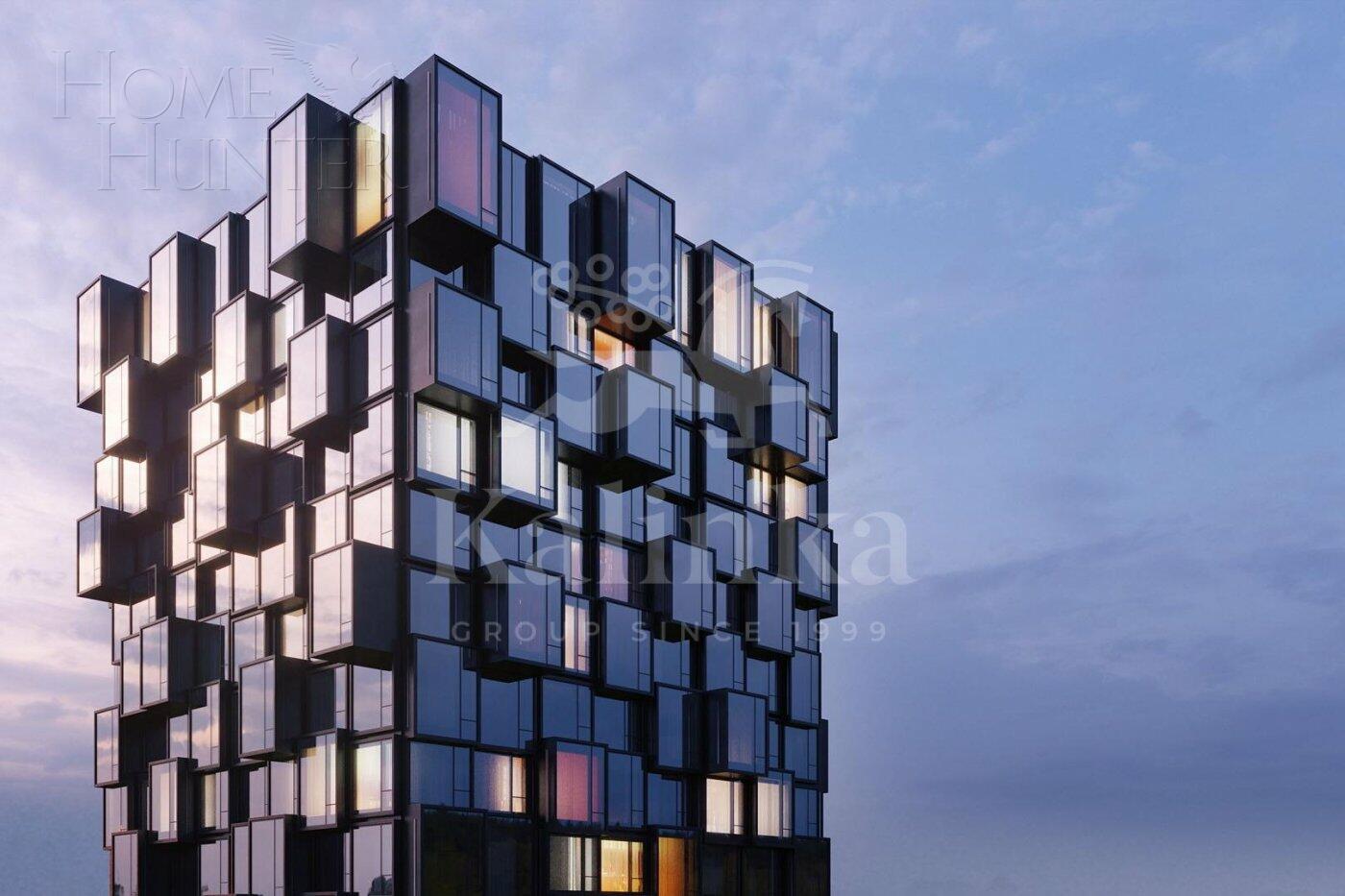 4-КОМН. КВАРТИРА БЕЗ ОТДЕЛКИ 123.8 М² НА 13 ЭТАЖЕ