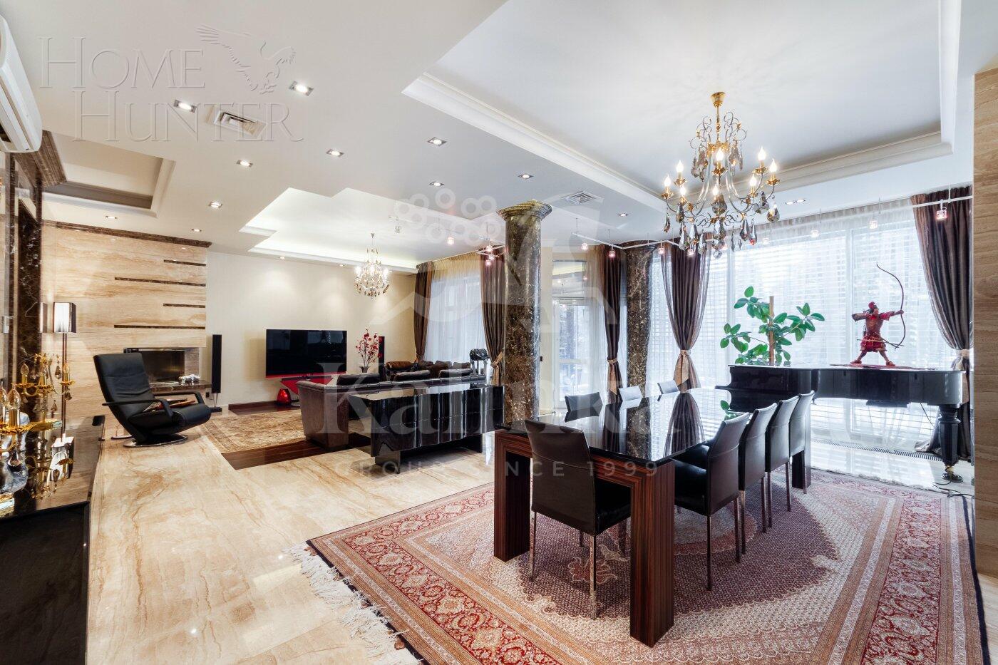 4-этажный таунхаус 500 м² с отделкой