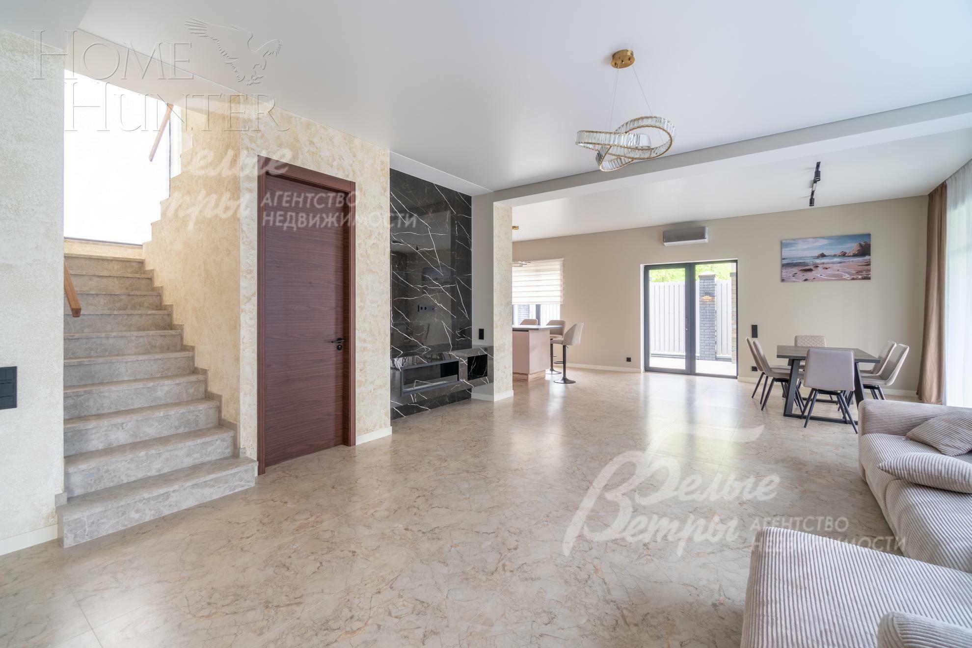 2-этажный коттедж 305 м² с отделкой