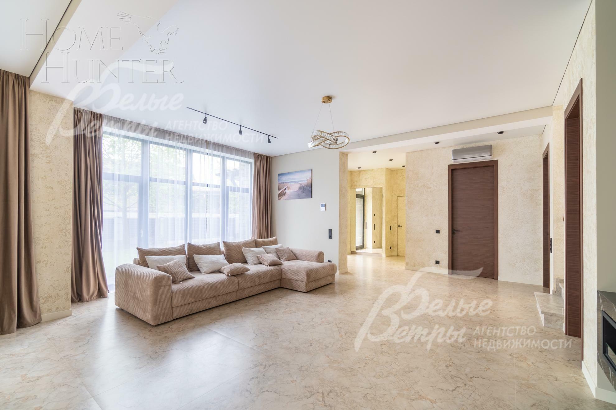 2-этажный коттедж 305 м² с отделкой