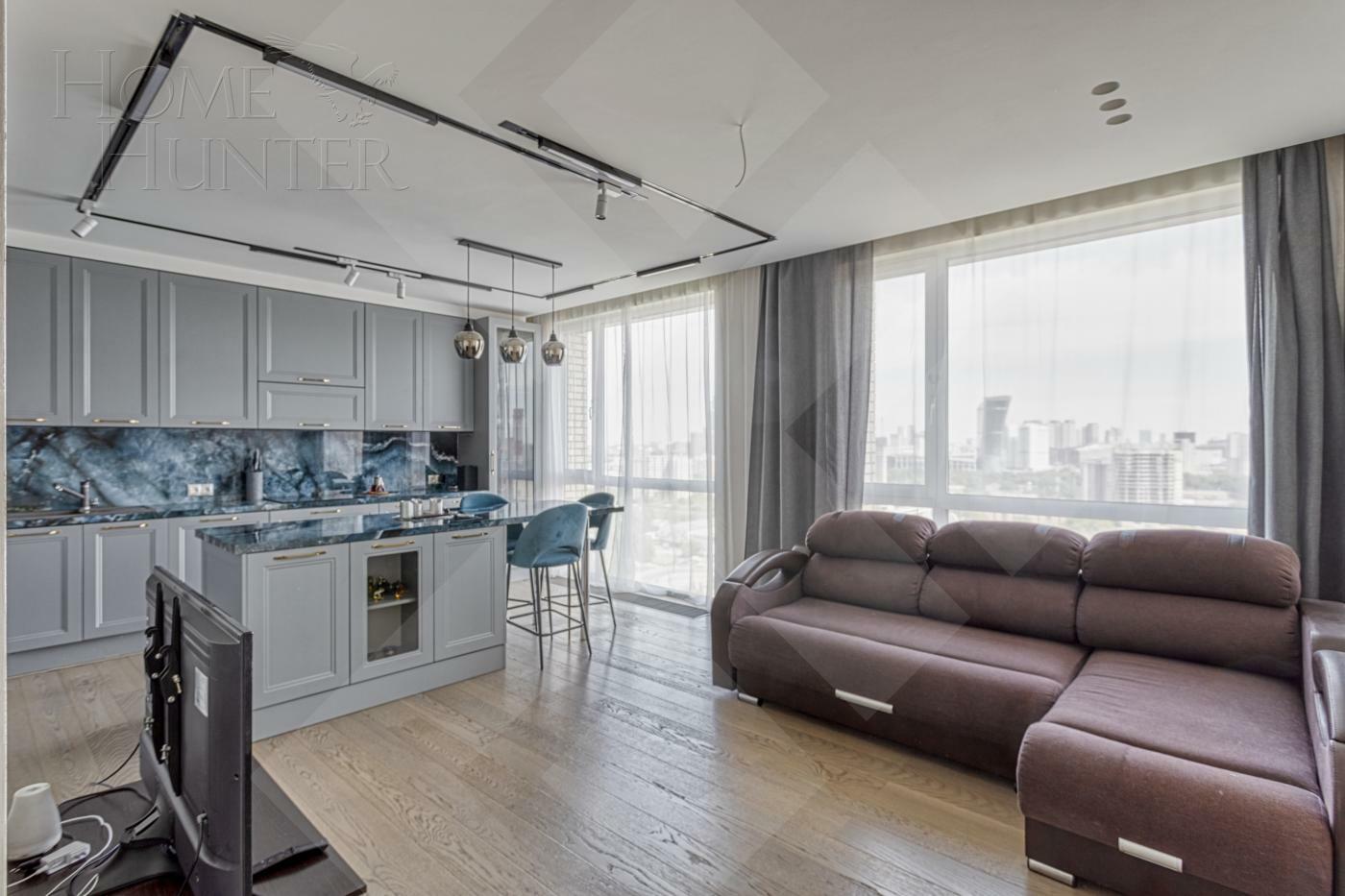 3-КОМН. КВАРТИРА С ОТДЕЛКОЙ 88.1 М² НА 21 ЭТАЖЕ