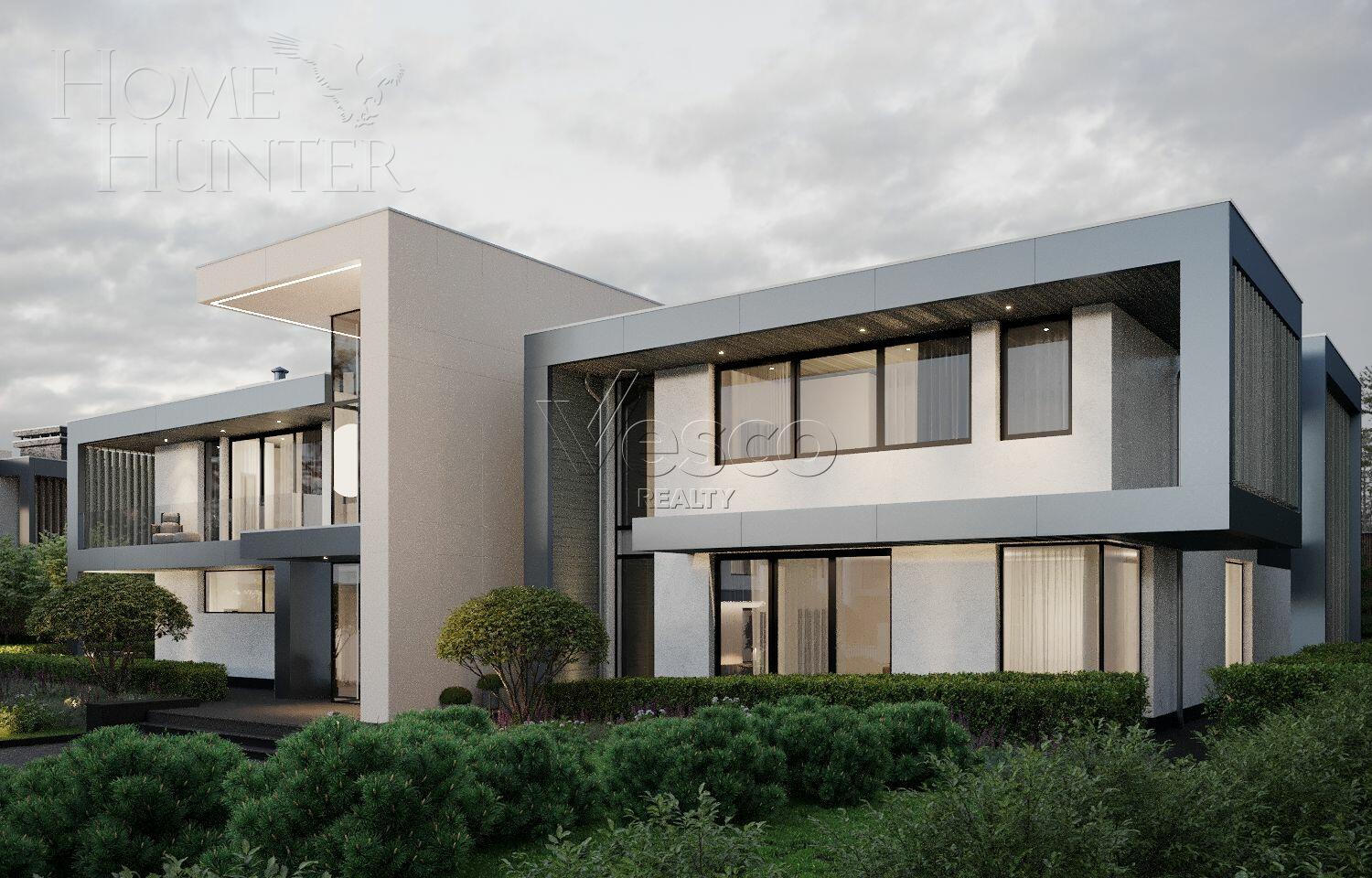 2-этажный коттедж 1 325 м² без отделки