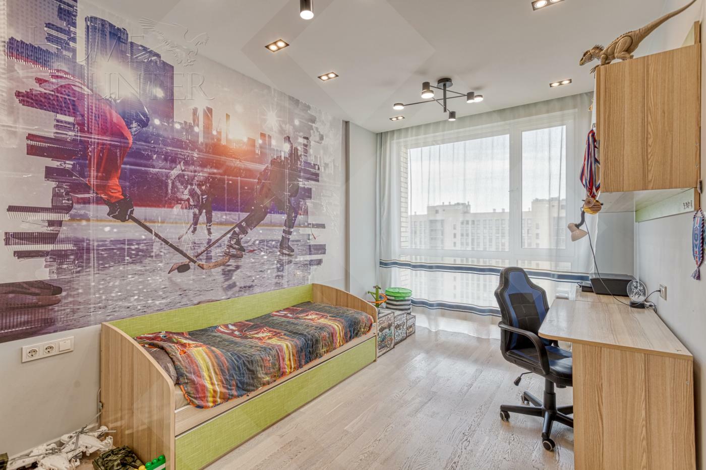 3-КОМН. КВАРТИРА С ОТДЕЛКОЙ 88.1 М² НА 21 ЭТАЖЕ