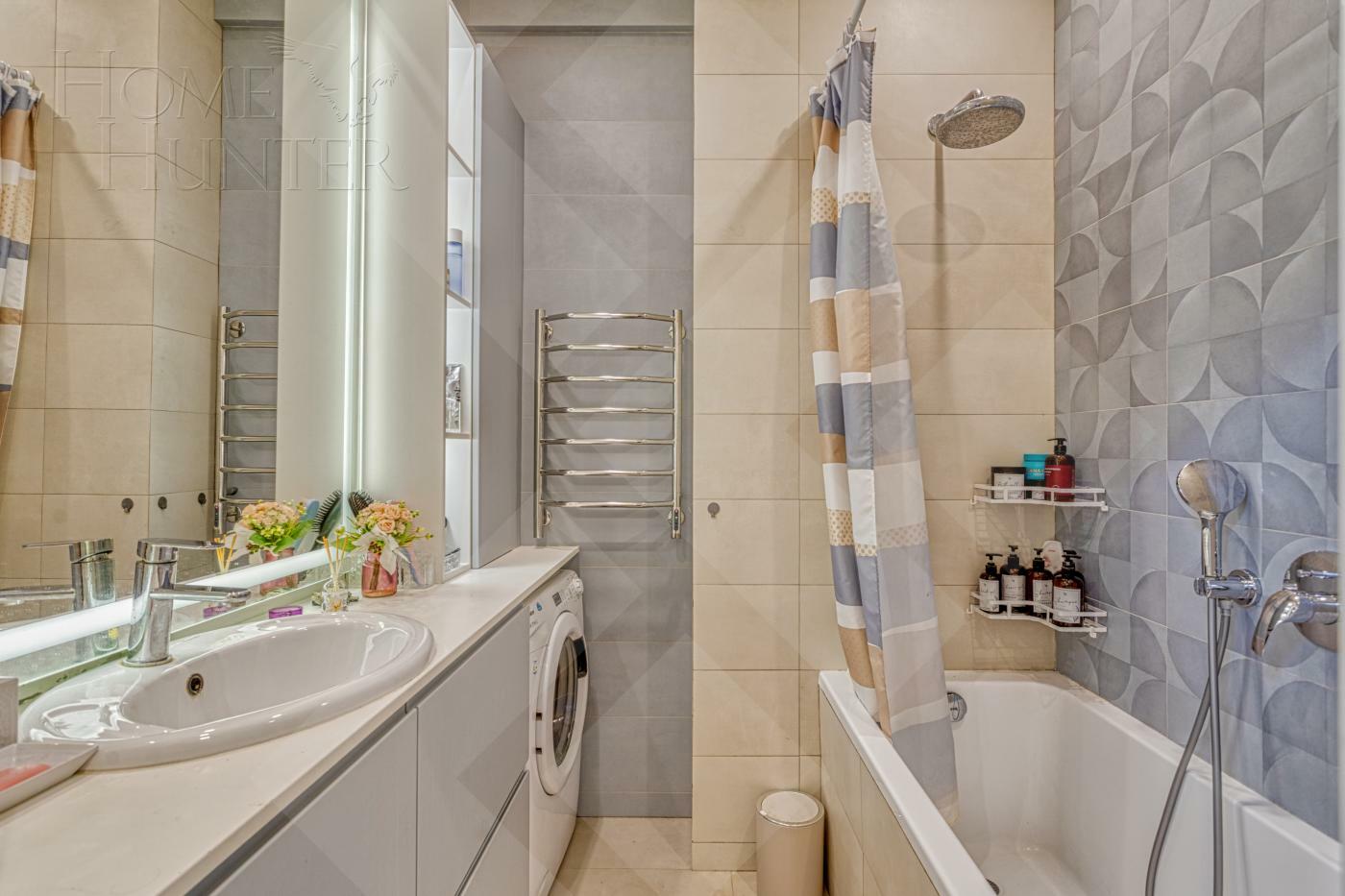 3-КОМН. КВАРТИРА С ОТДЕЛКОЙ 88.1 М² НА 21 ЭТАЖЕ