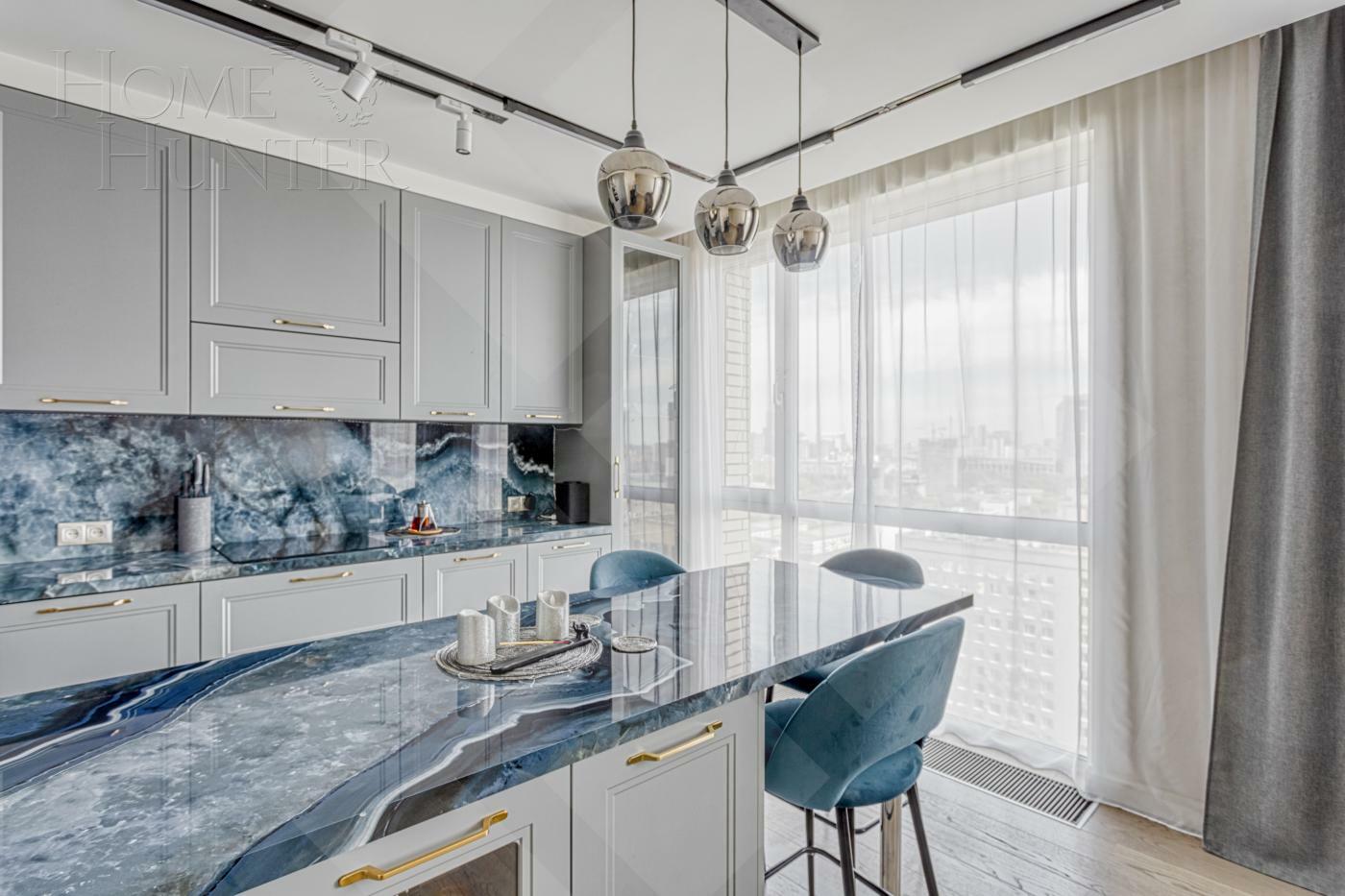 3-КОМН. КВАРТИРА С ОТДЕЛКОЙ 88.1 М² НА 21 ЭТАЖЕ