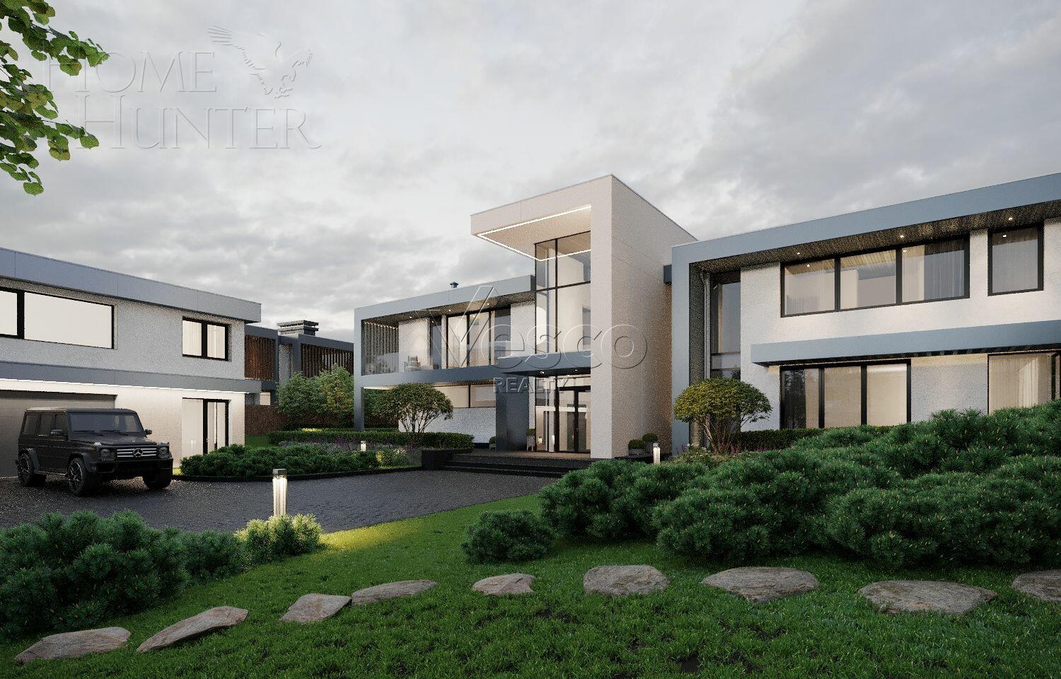 2-этажный коттедж 1 325 м² без отделки