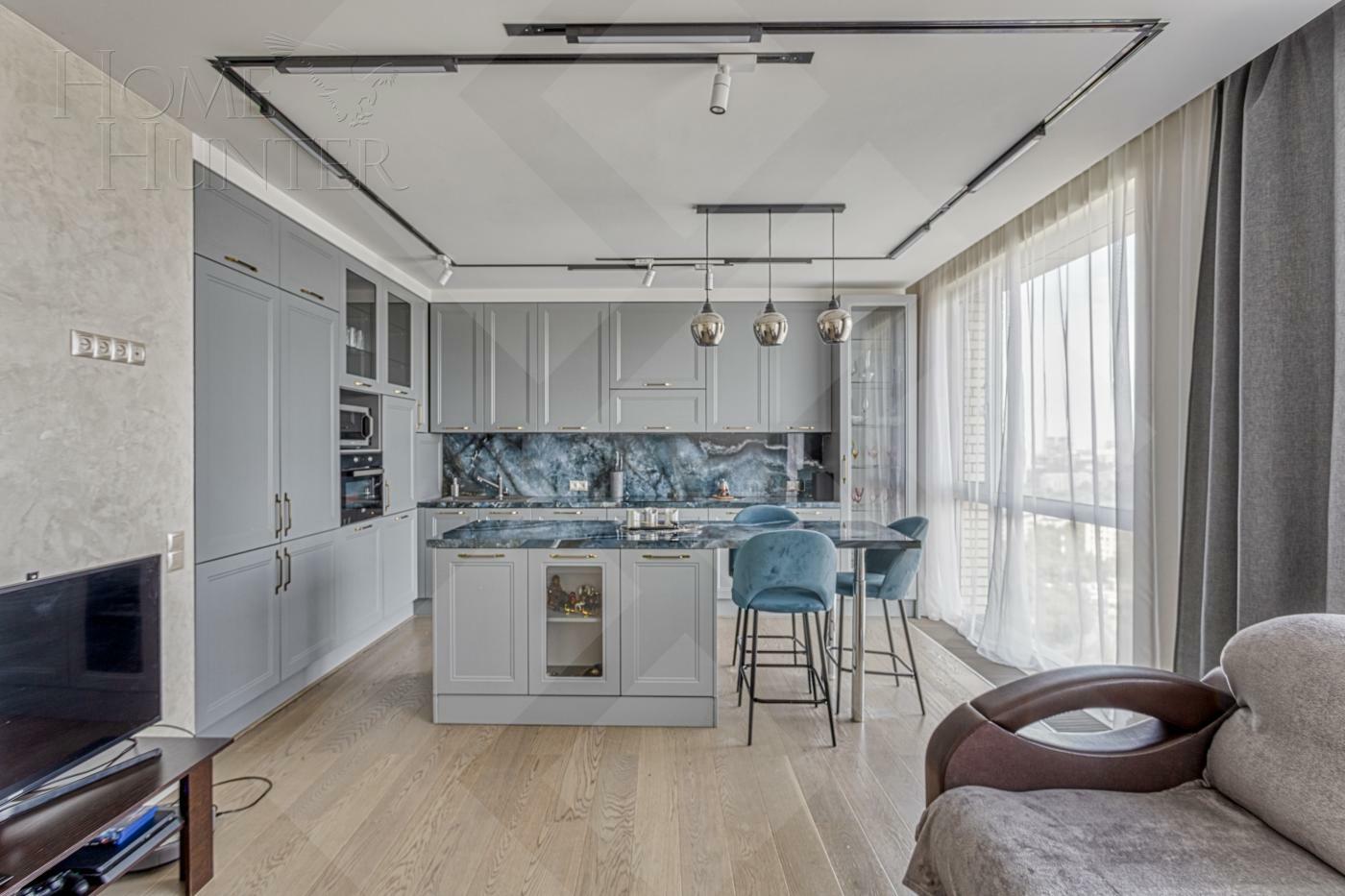 3-КОМН. КВАРТИРА С ОТДЕЛКОЙ 88.1 М² НА 21 ЭТАЖЕ