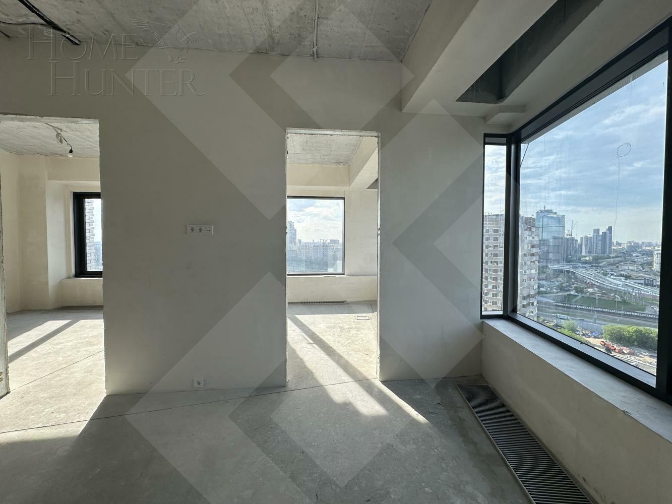 3-КОМН. КВАРТИРА БЕЗ ОТДЕЛКИ 74.1 М² НА 20 ЭТАЖЕ