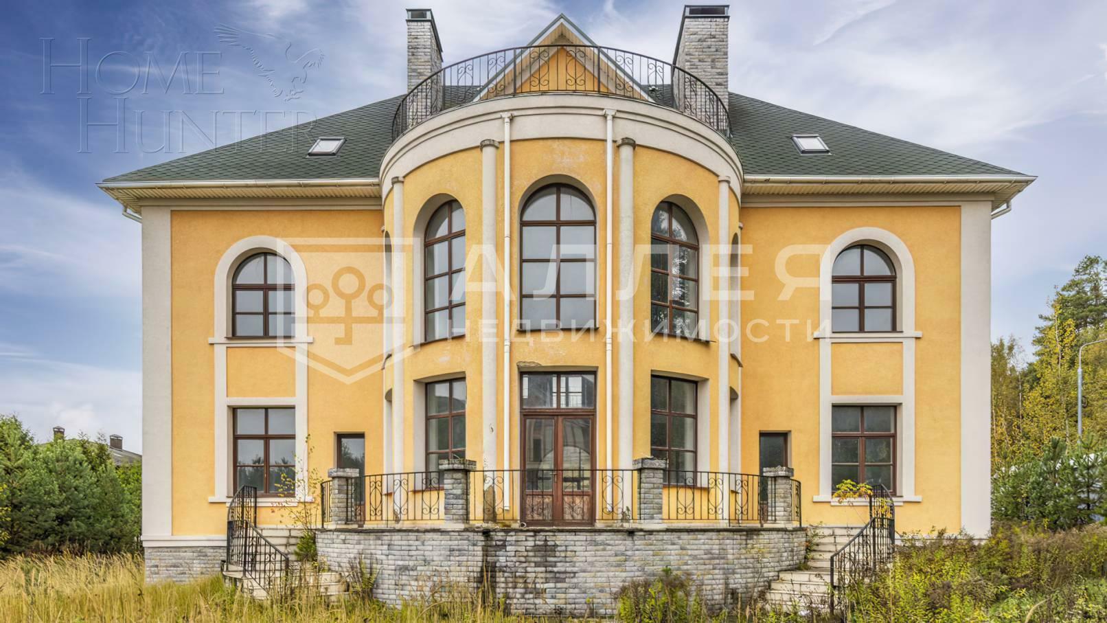 2-этажный коттедж 700 м² без отделки