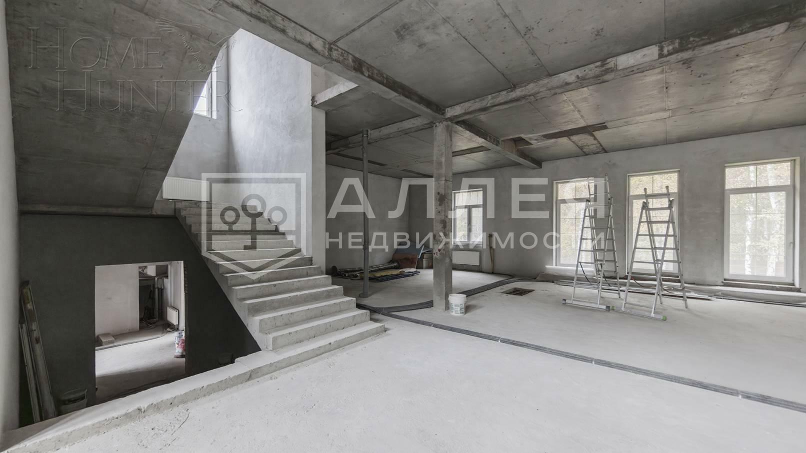2-этажный коттедж 1 320 м² без отделки