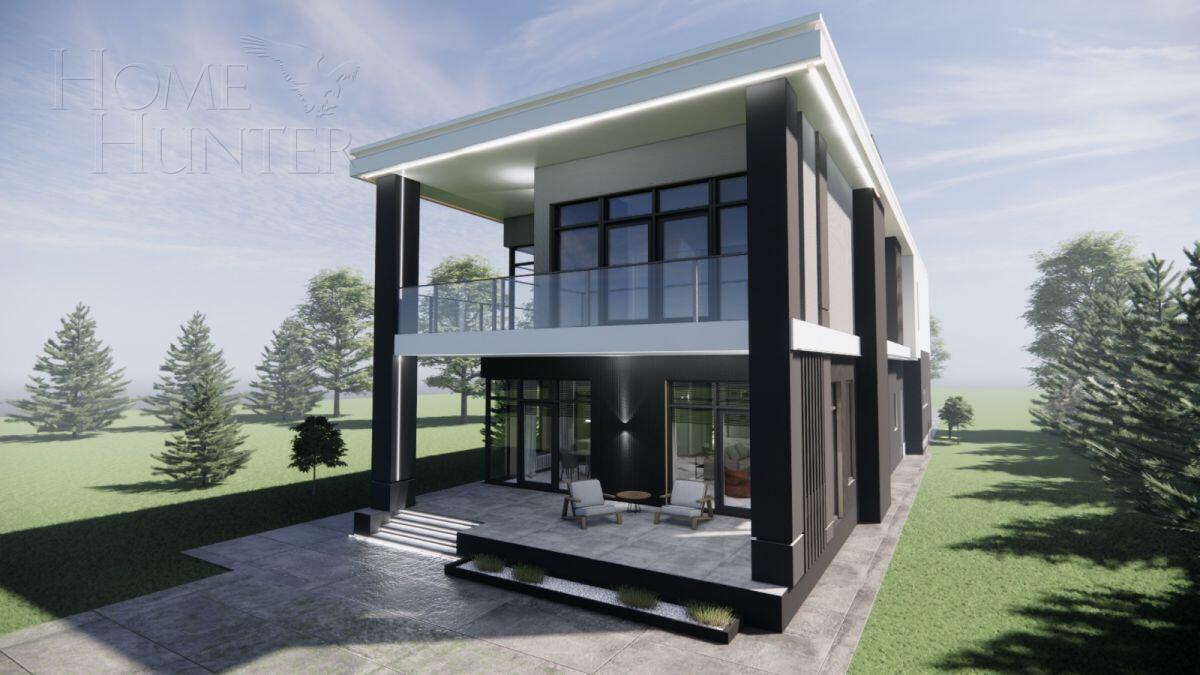 2-этажный коттедж 500 м² без отделки