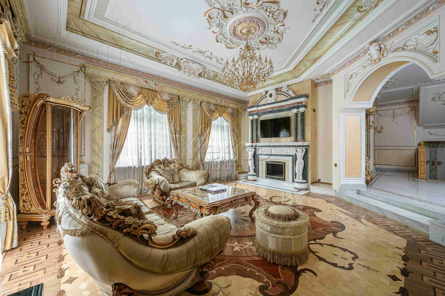 3-этажный коттедж 1 778 м² с отделкой