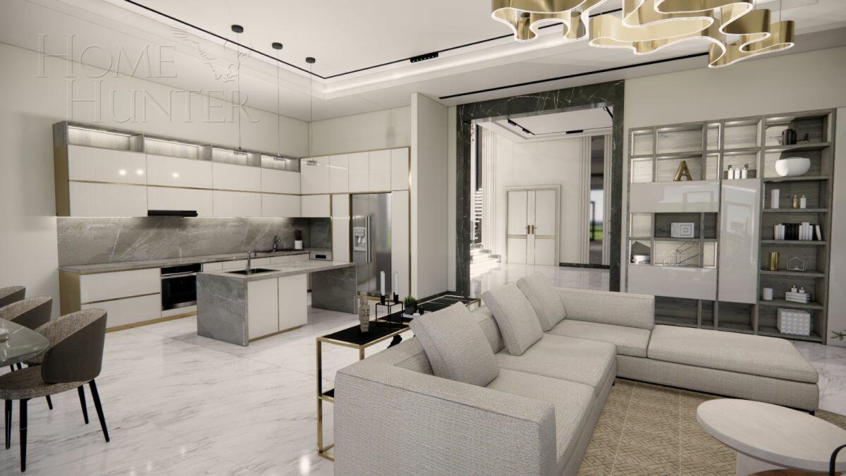 2-этажный коттедж 500 м² без отделки