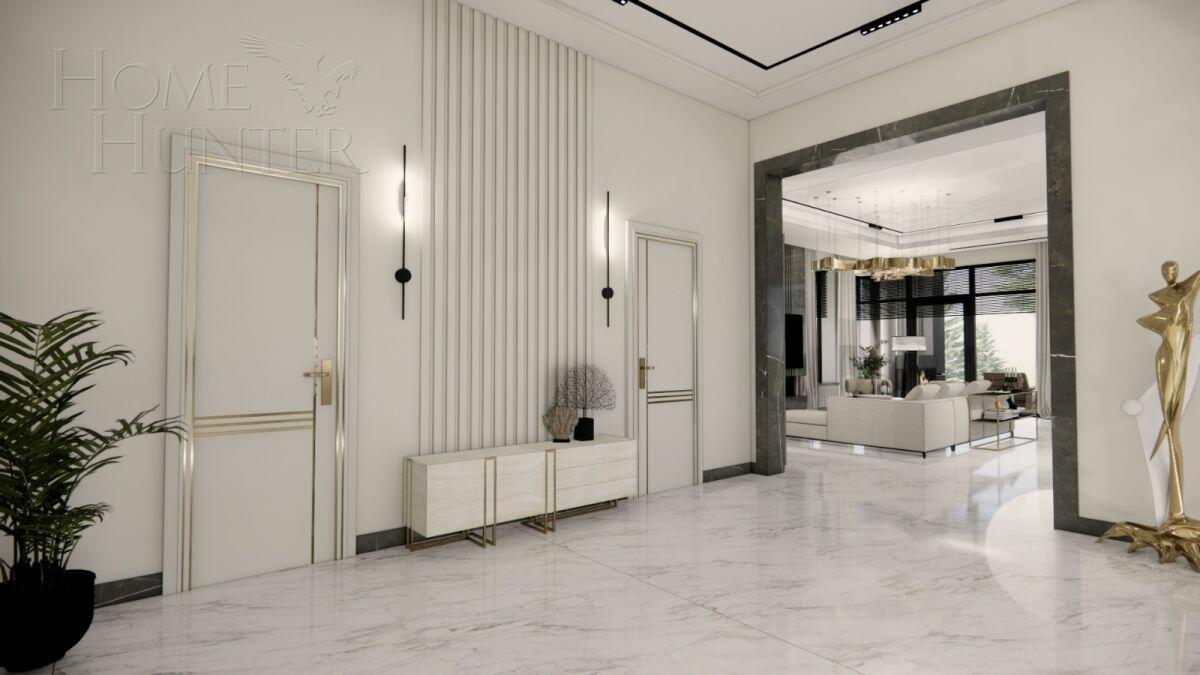 2-этажный коттедж 500 м² без отделки