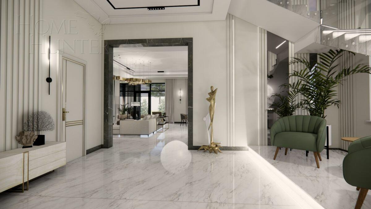 2-этажный коттедж 500 м² без отделки