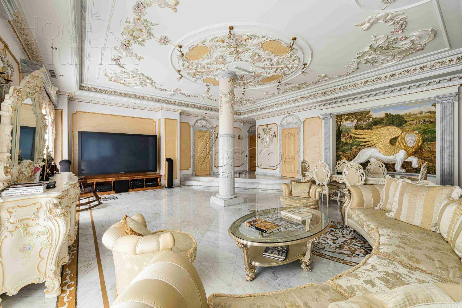 3-этажный коттедж 1 778 м² с отделкой