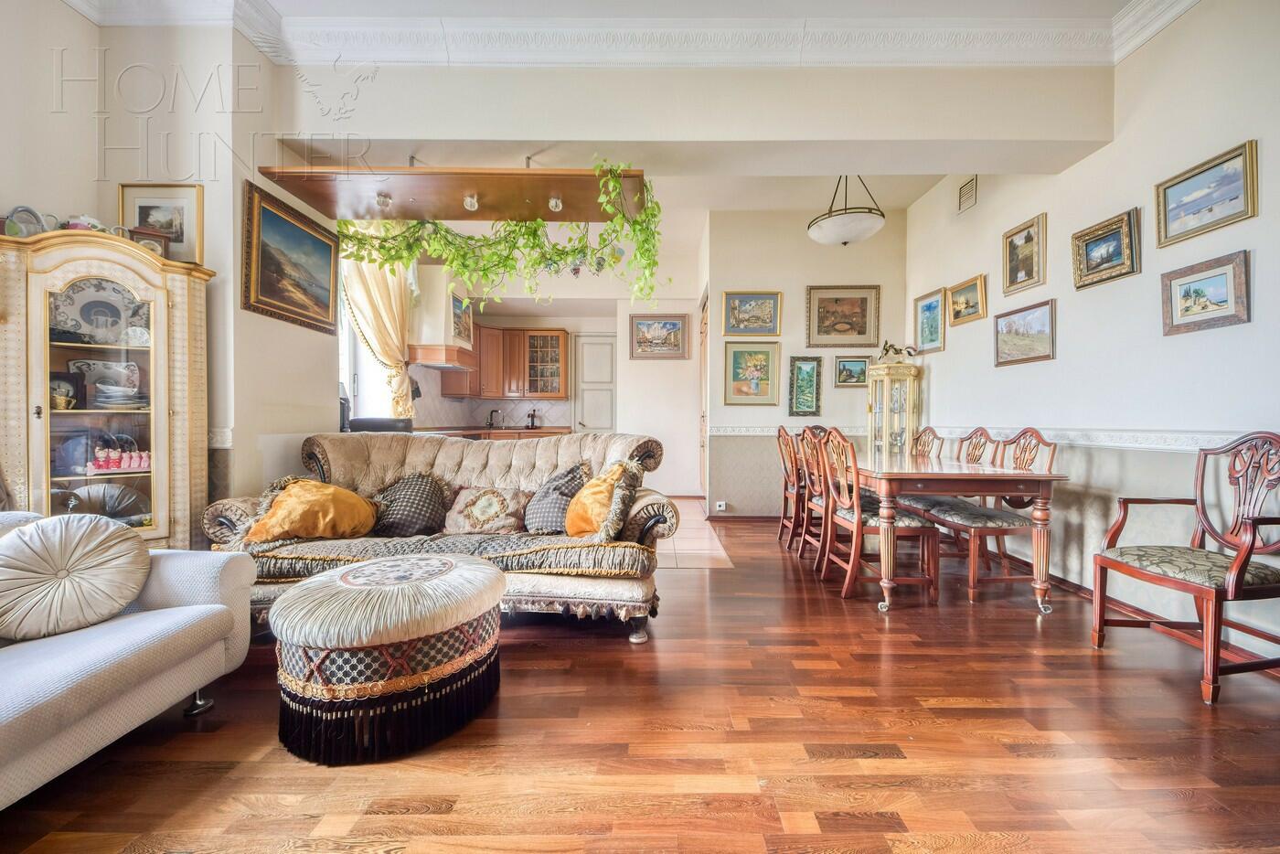 2-УРОВНЕВЫЙ ПЕНТХАУС С ОТДЕЛКОЙ 341.7 М² НА 14 ЭТАЖЕ