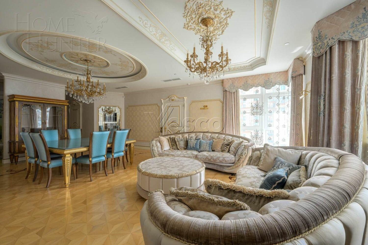 6-КОМН. КВАРТИРА С ОТДЕЛКОЙ 273.1 М² НА 17 ЭТАЖЕ