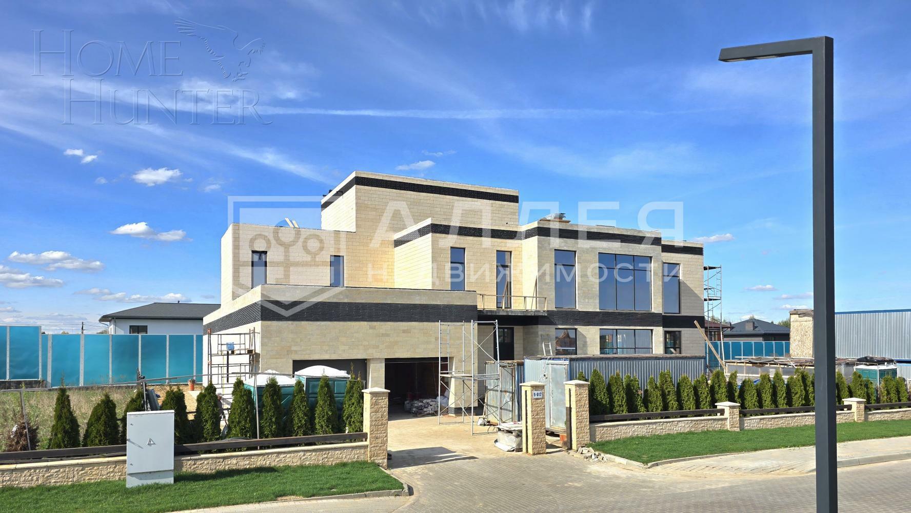2-этажный коттедж 830 м² без отделки