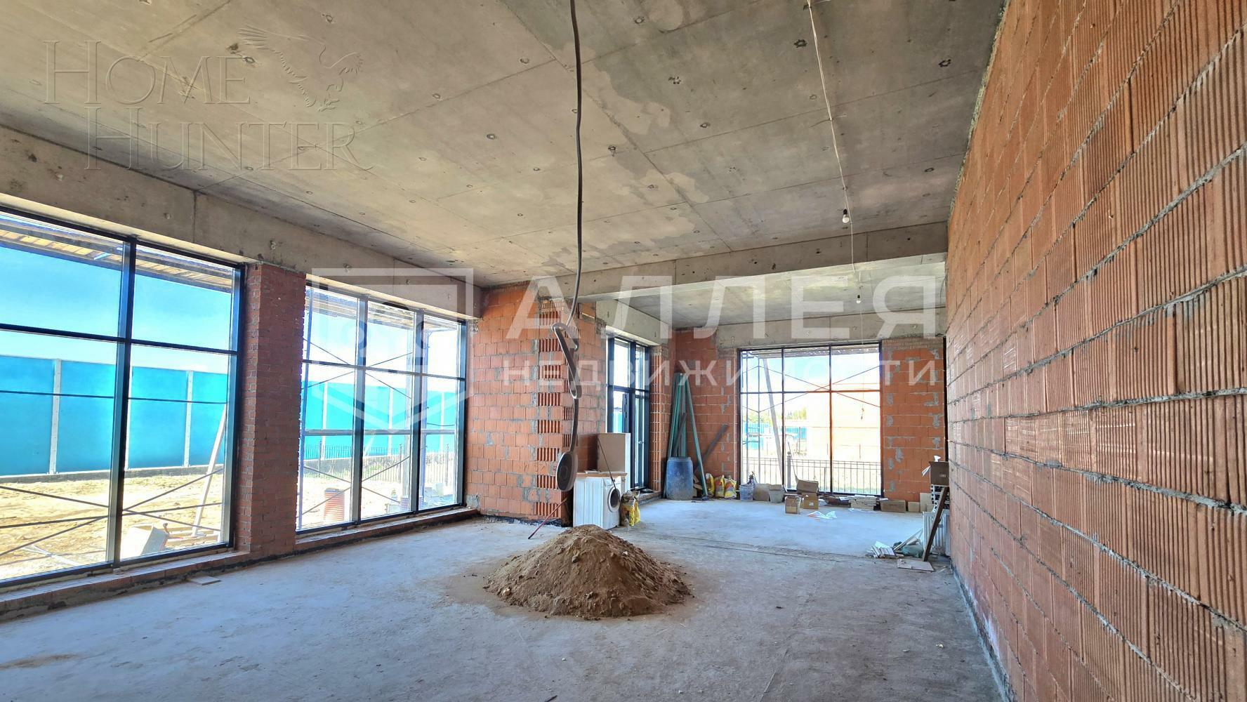 2-этажный коттедж 830 м² без отделки