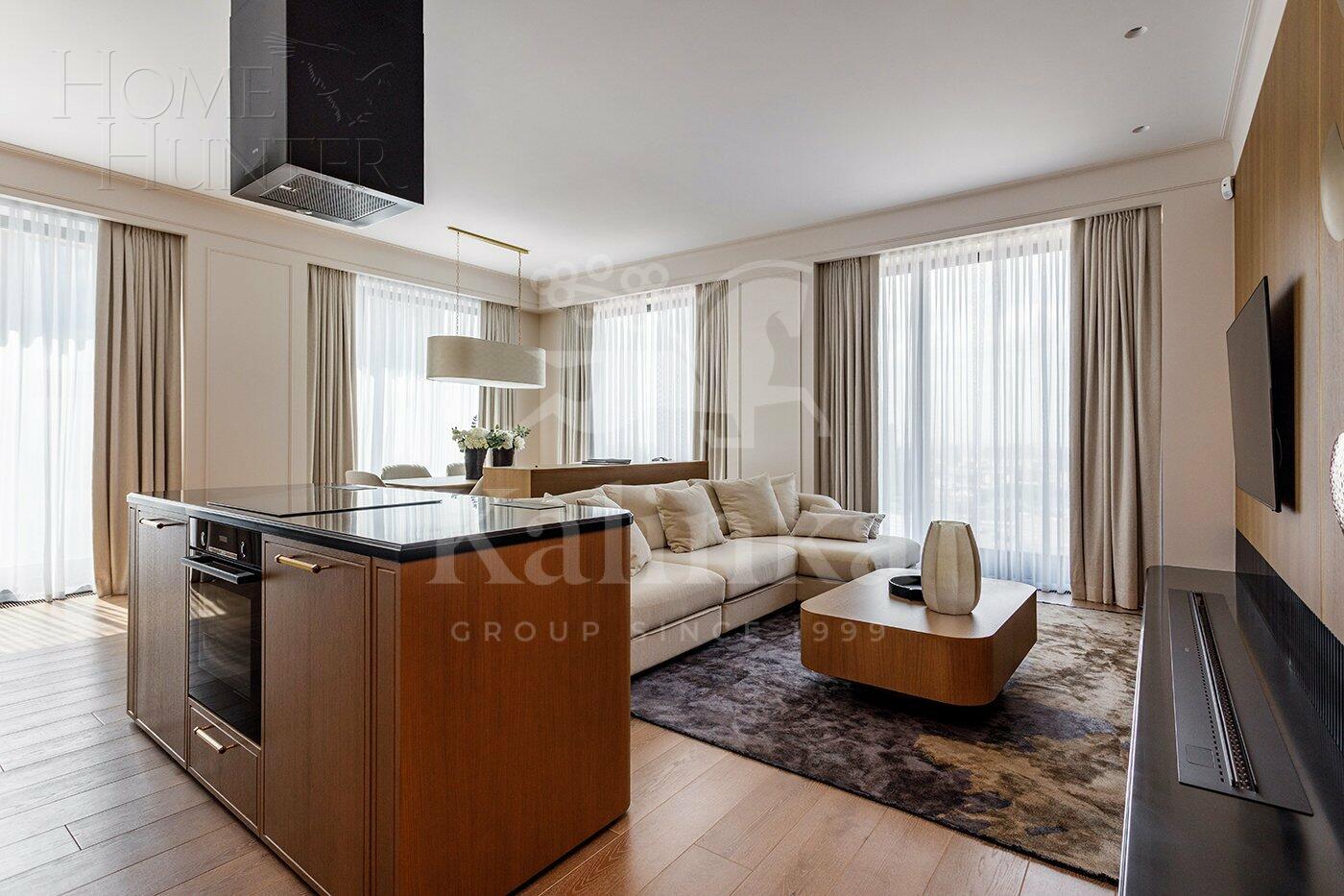 4-КОМН. КВАРТИРА С ОТДЕЛКОЙ 138.2 М² НА 36 ЭТАЖЕ