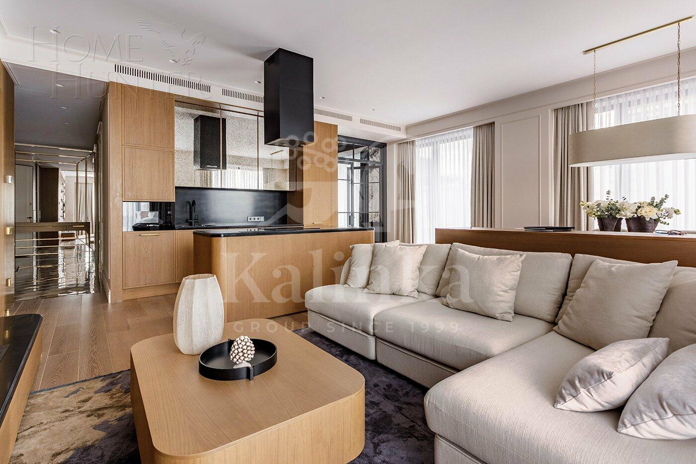 4-КОМН. КВАРТИРА С ОТДЕЛКОЙ 138.2 М² НА 36 ЭТАЖЕ